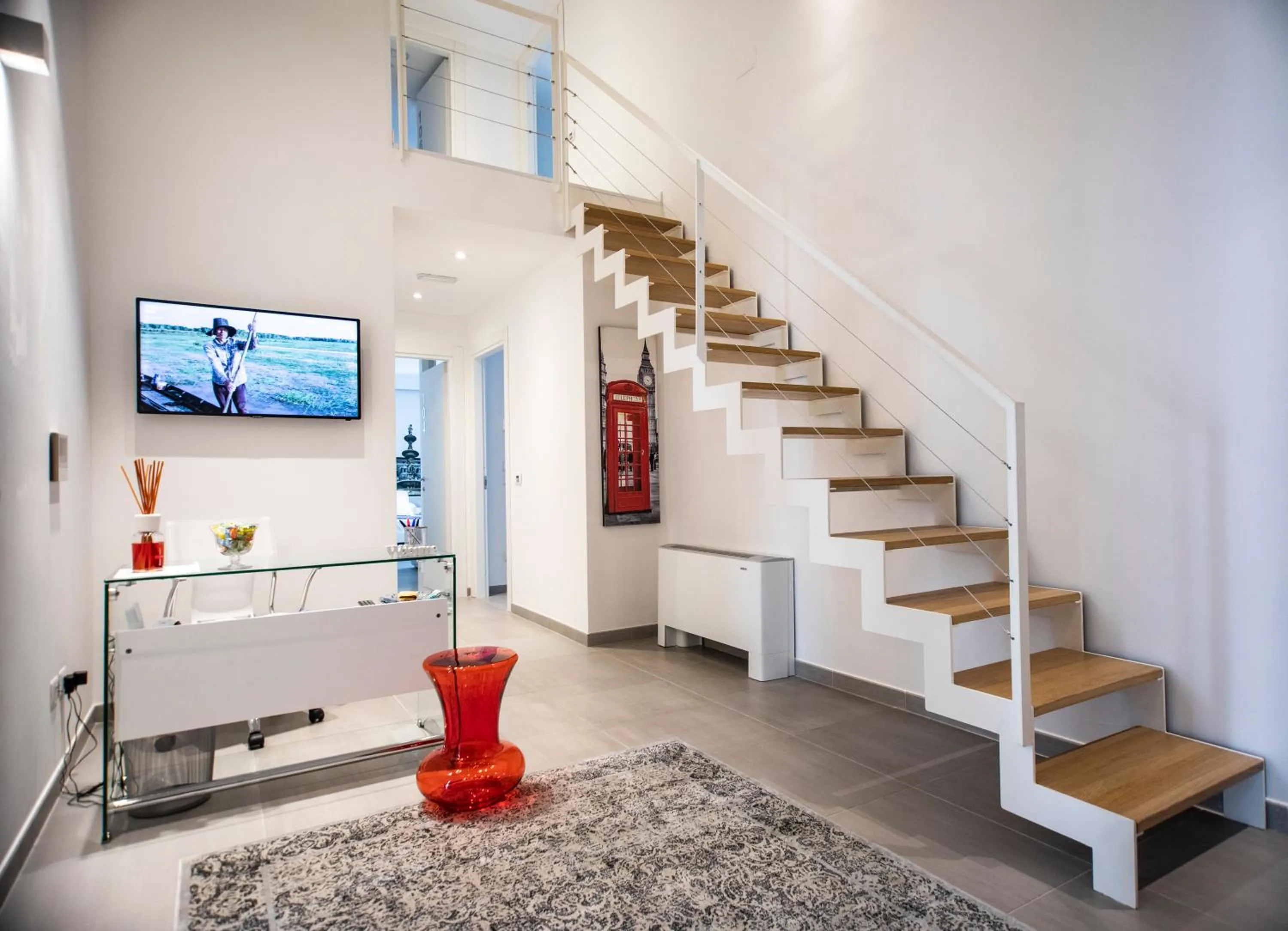 Lobby or reception in Suite Quaroni