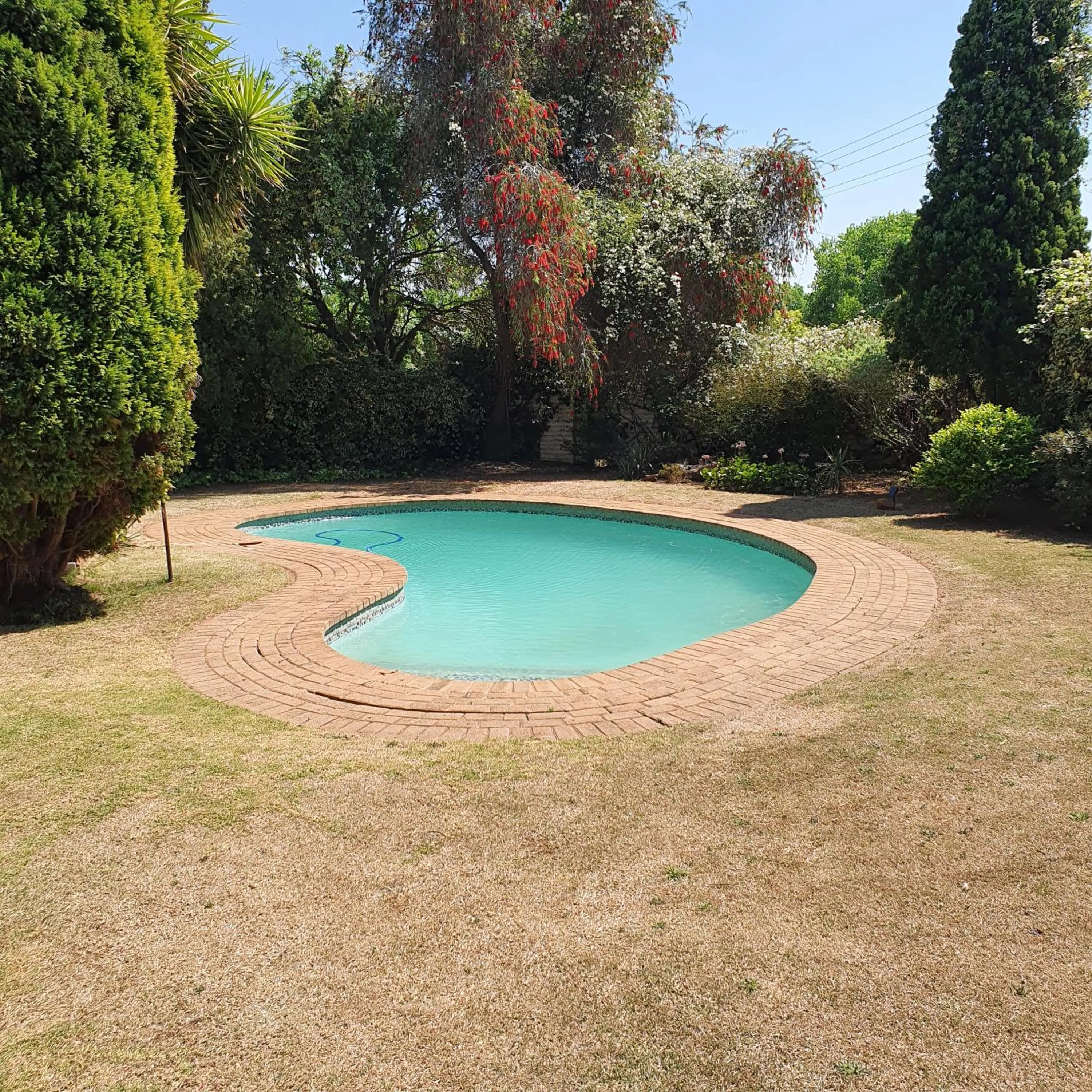 Swimming pool in New Beginnings B&B