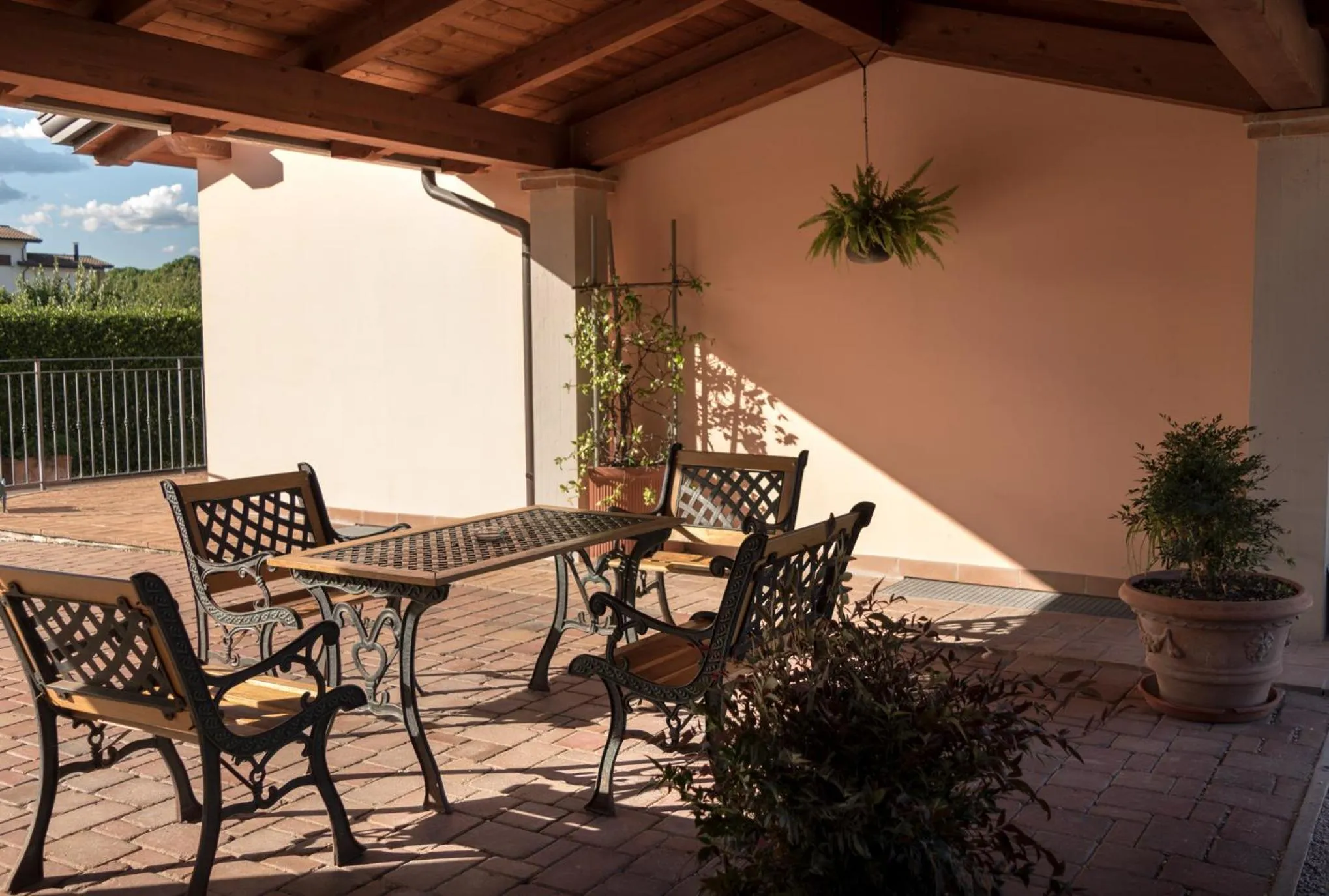 Patio in Rosa di Assisi