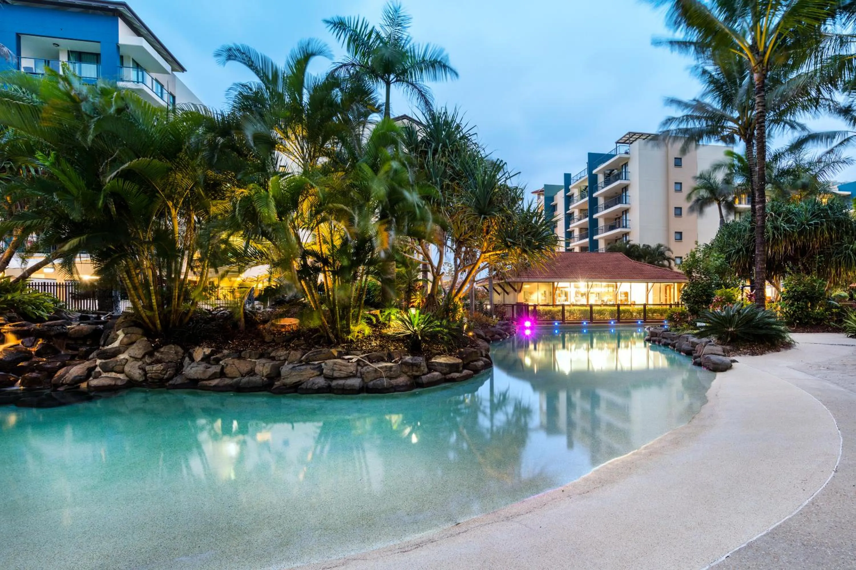 Swimming pool in Oaks Sunshine Coast Seaforth Resort