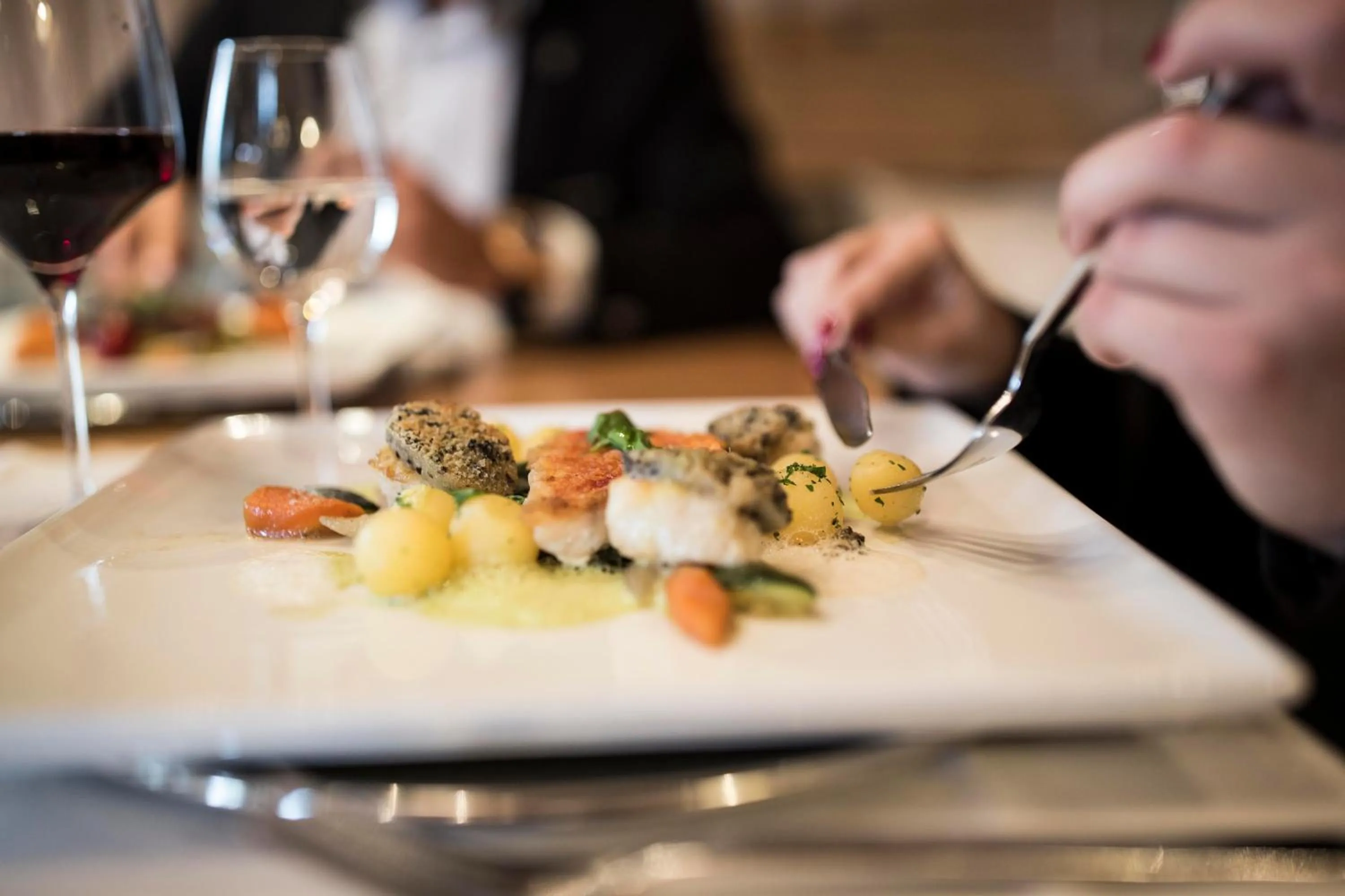 Food close-up in Meiser Design Hotel