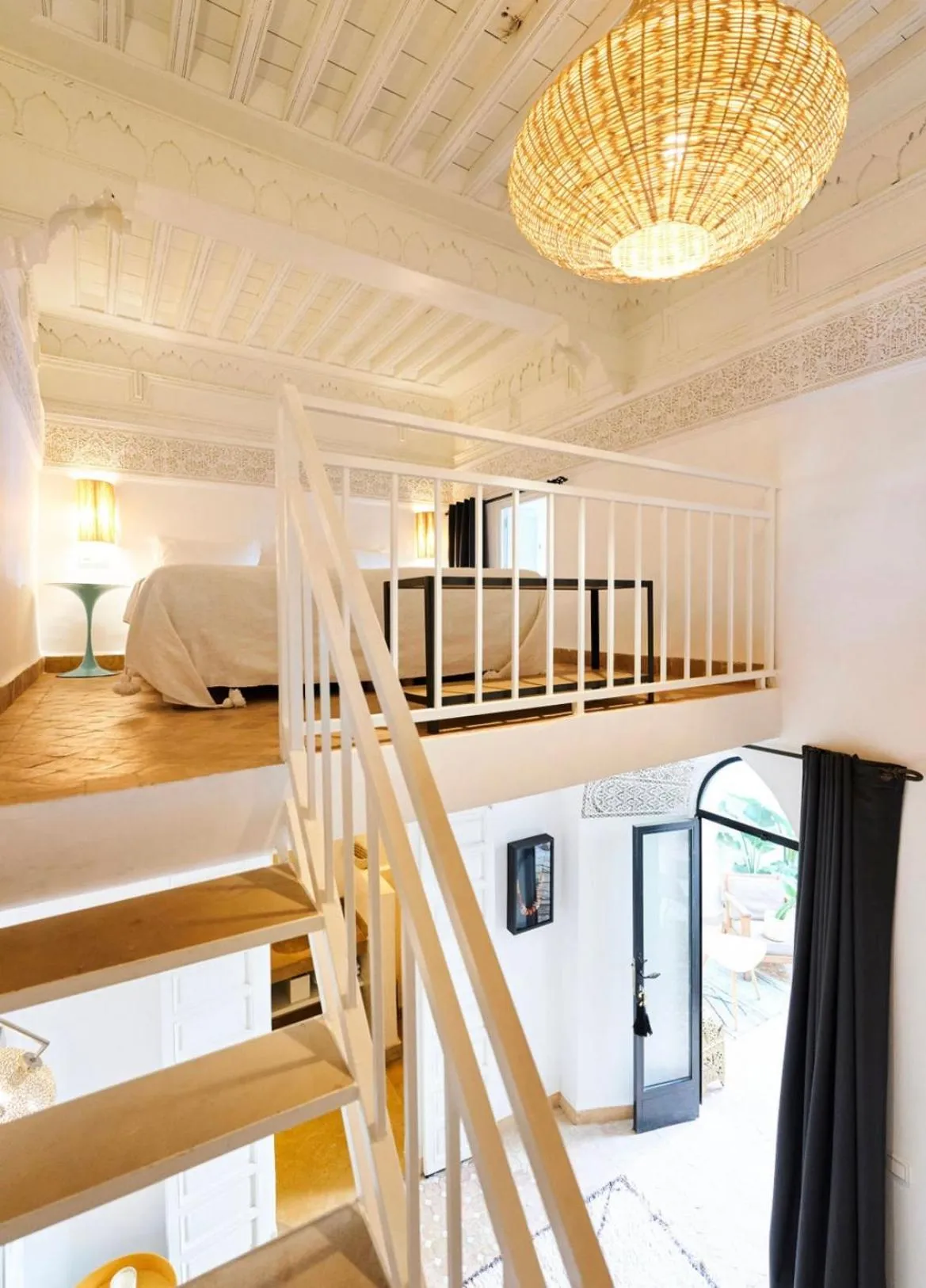 Photo of the whole room, Bed in Riad Rafaele & SPA