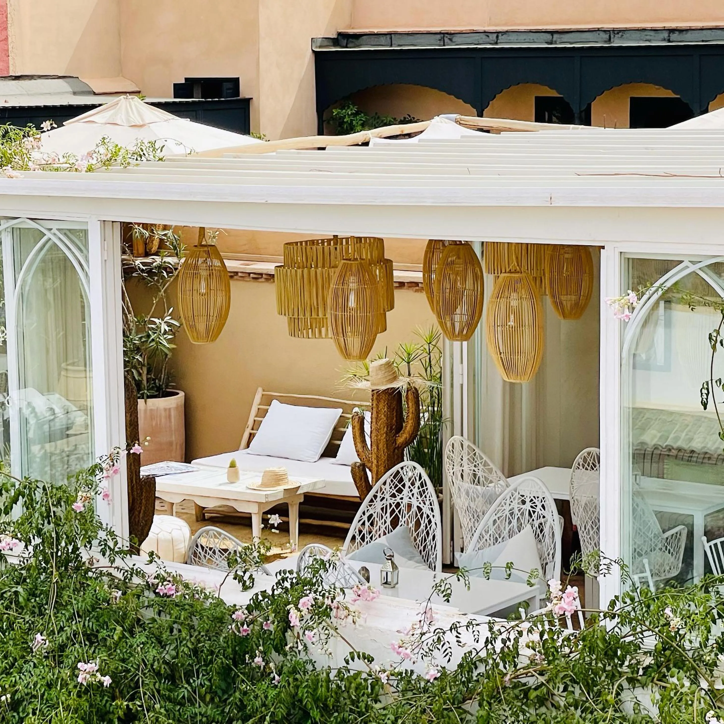 Patio in Riad Rafaele & SPA