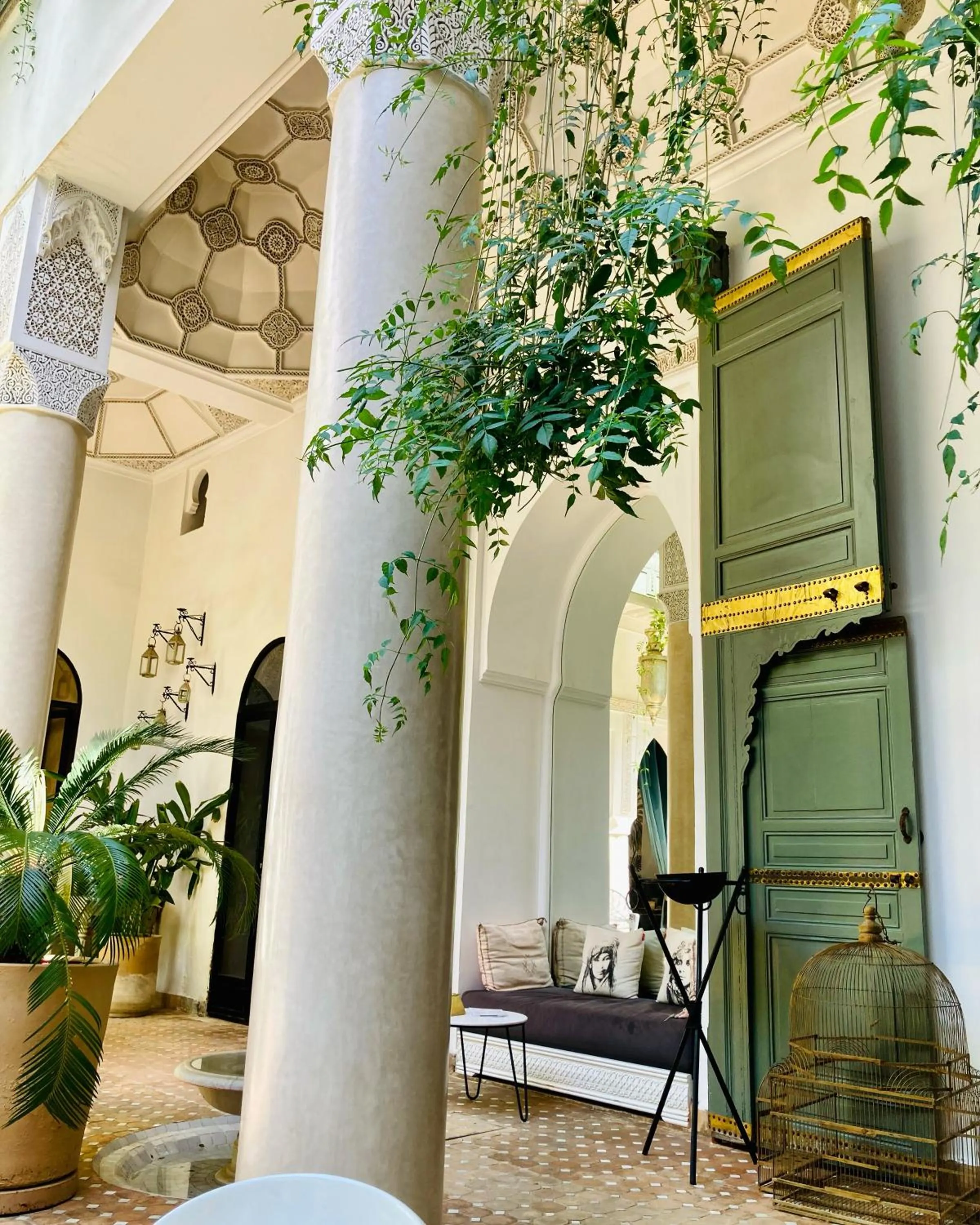Patio in Riad Rafaele & SPA