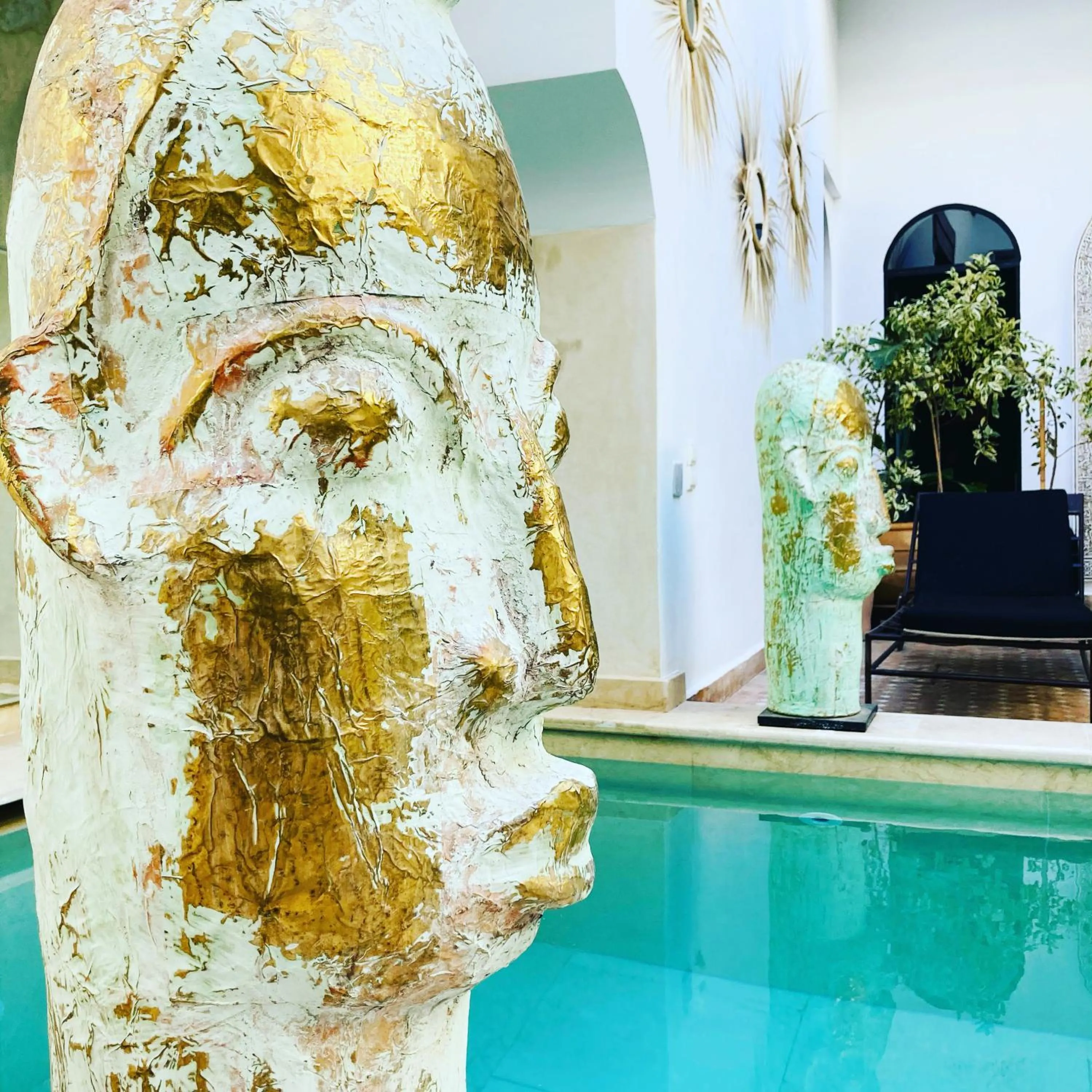 Swimming pool in Riad Rafaele & SPA