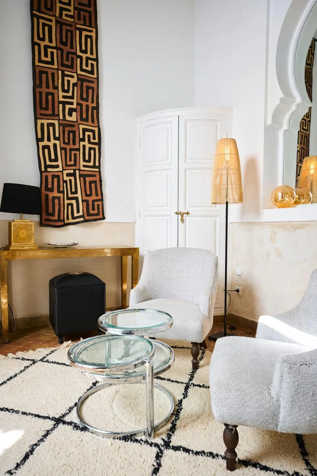 Seating area in Riad Rafaele & SPA