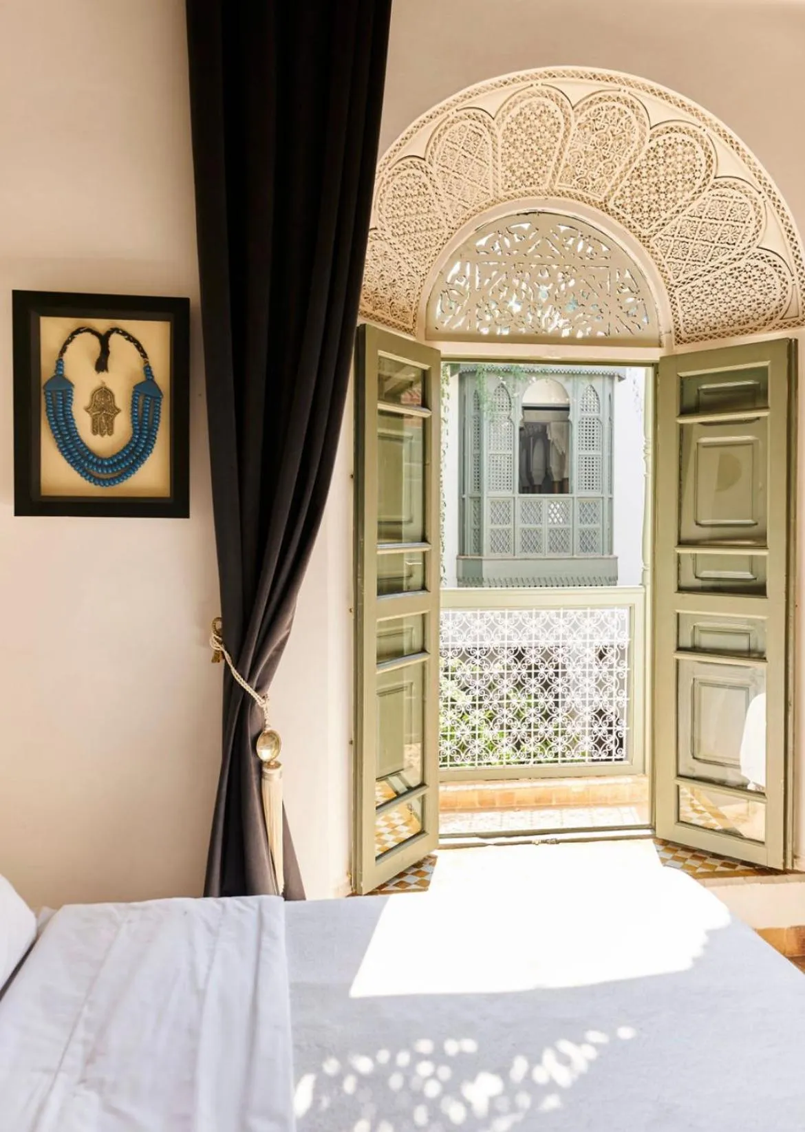 Photo of the whole room, Bed in Riad Rafaele & SPA
