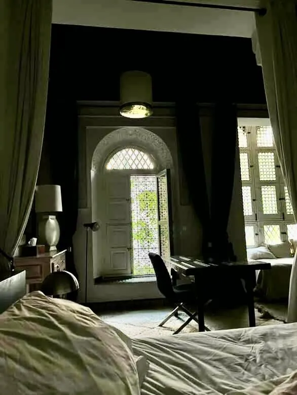 Bed in Riad Rafaele & SPA