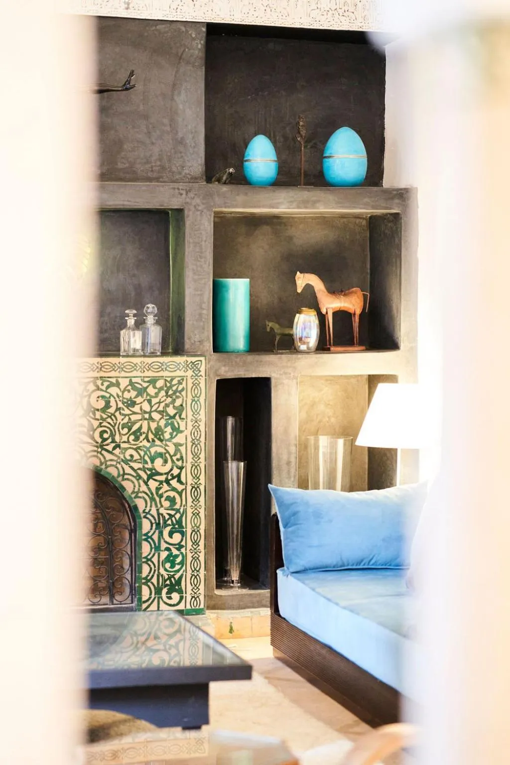 Decorative detail in Riad Rafaele & SPA