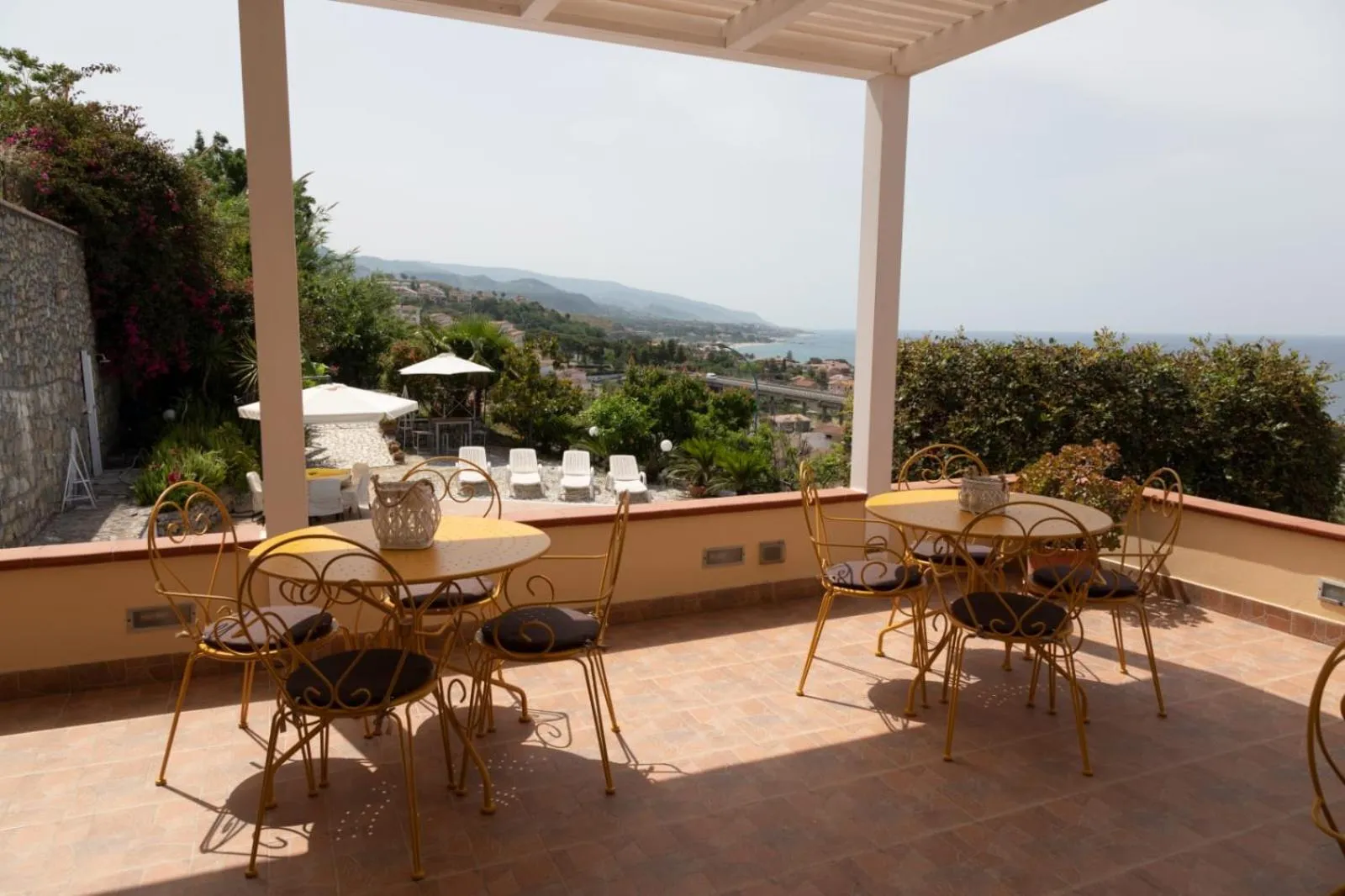 Balcony/Terrace in B&B Villa Meridiana