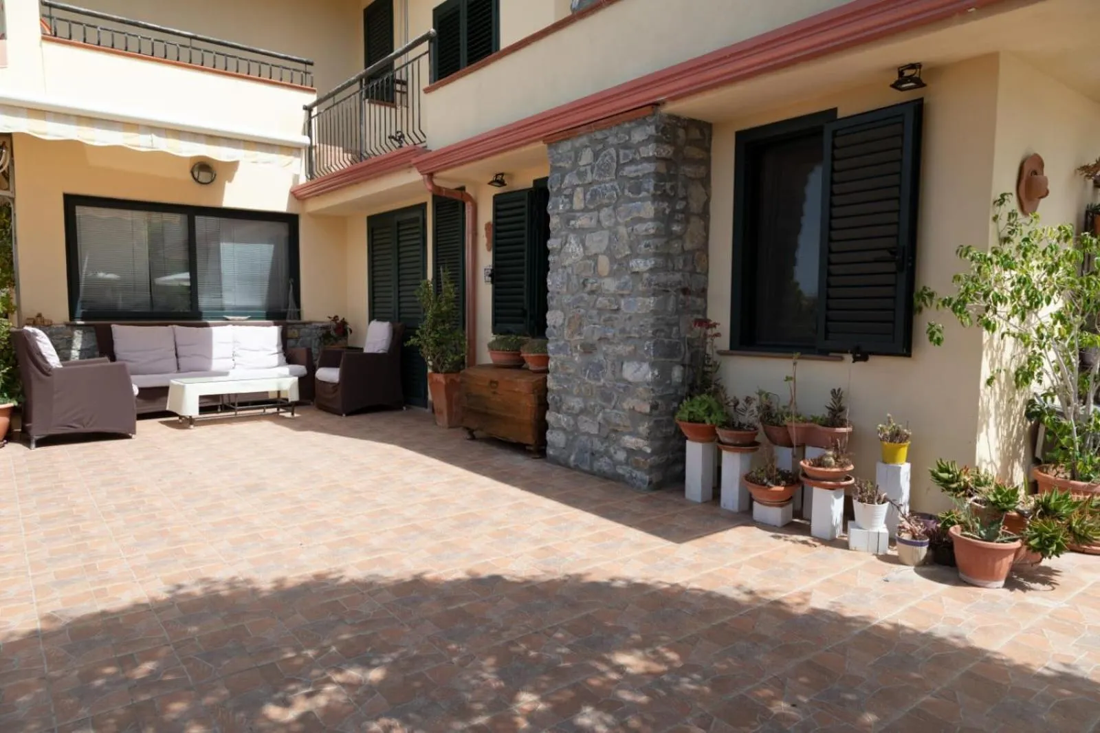 Garden in B&B Villa Meridiana