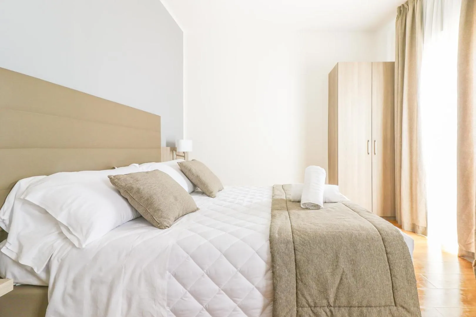 Bed in Hotel Loreley