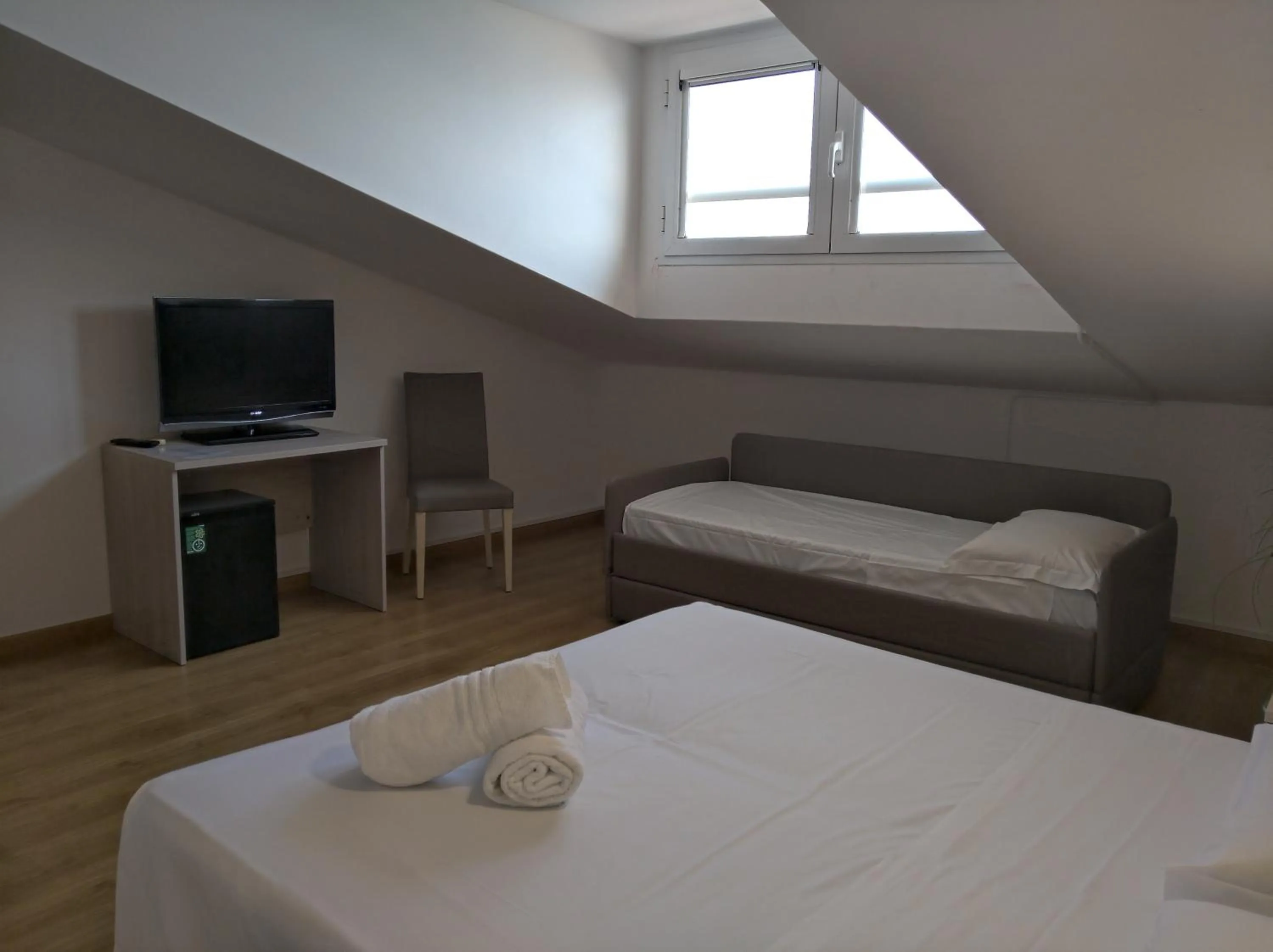 Bed in Hotel Loreley