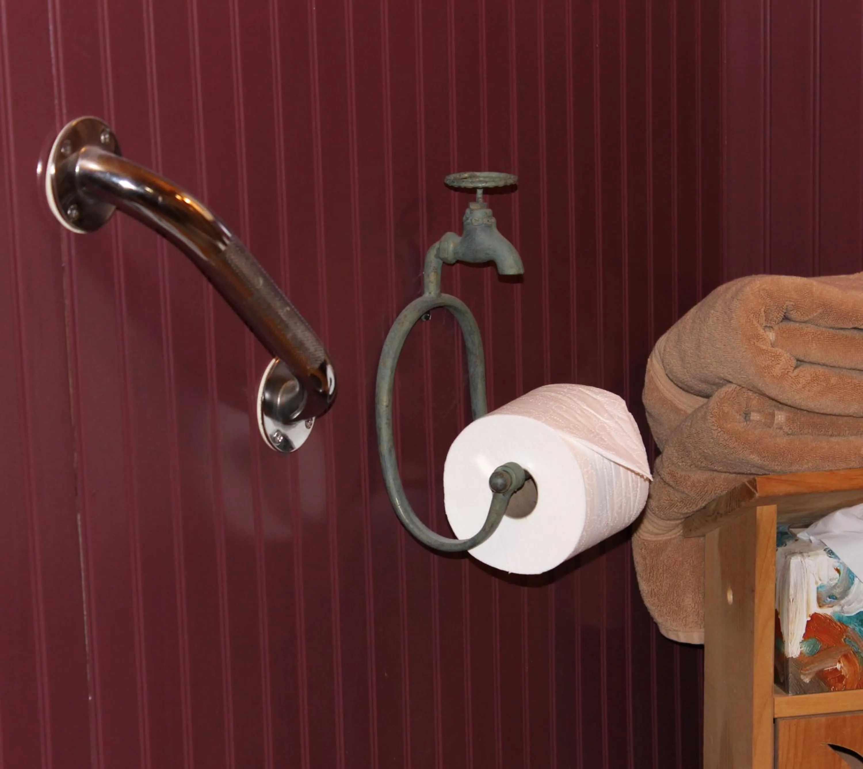 Toilet in Carriage Stop Bed & Breakfast