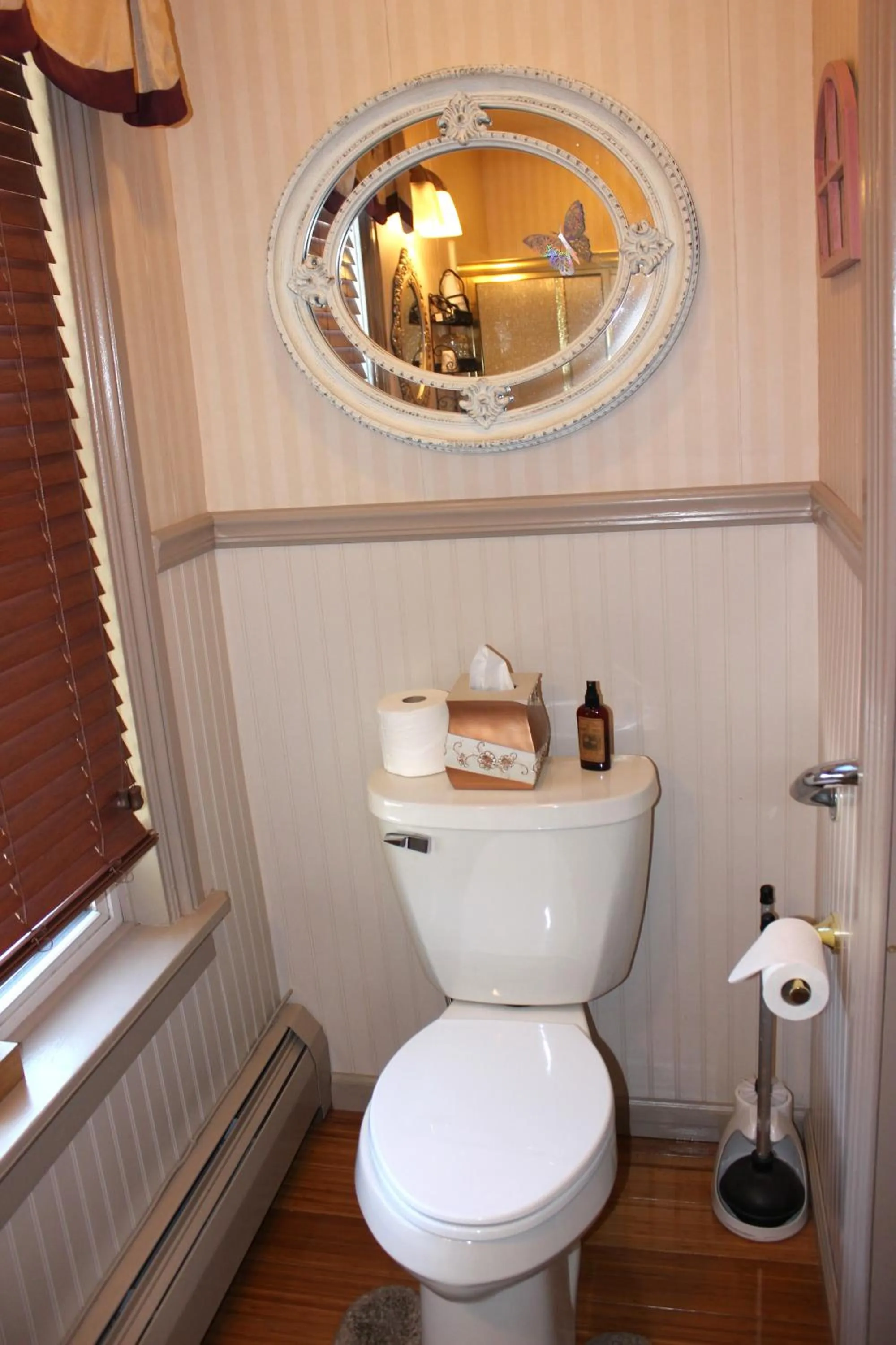 Toilet in Carriage Stop Bed & Breakfast