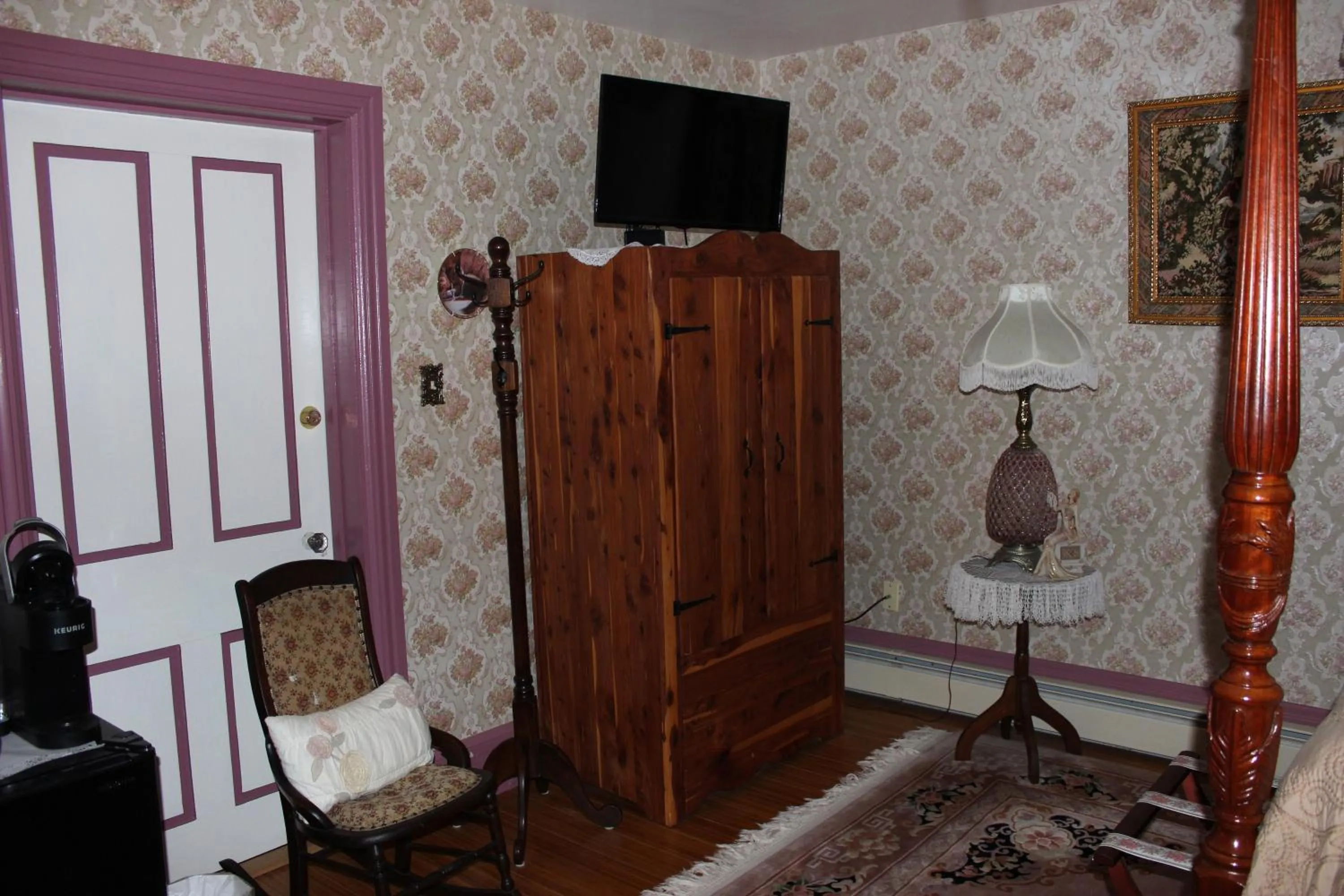 Decorative detail in Carriage Stop Bed & Breakfast