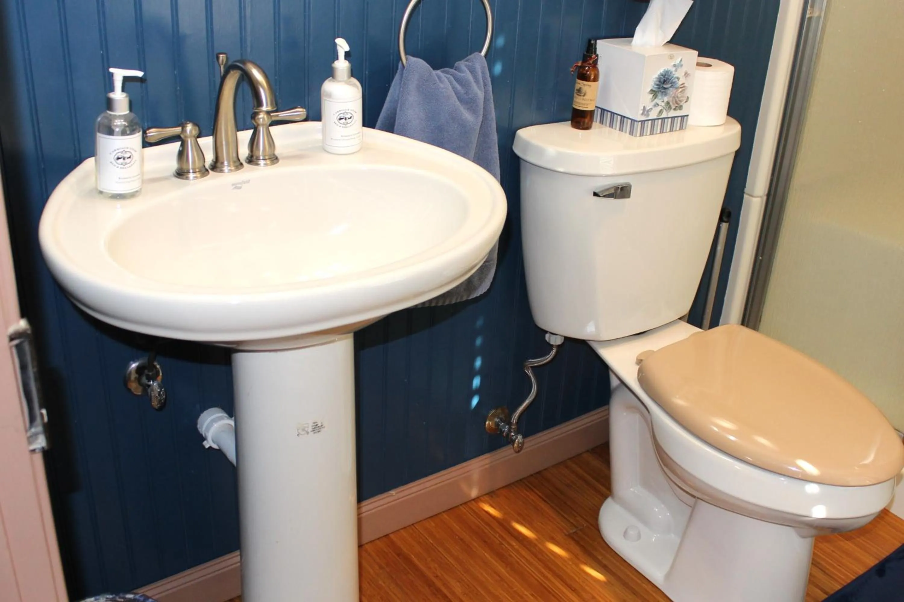 Toilet in Carriage Stop Bed & Breakfast