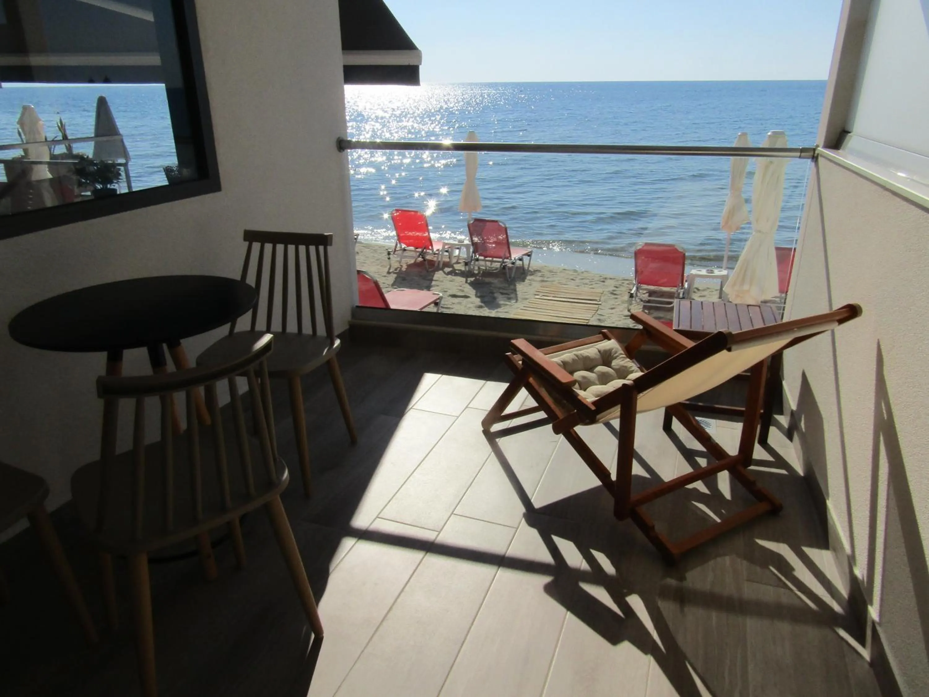 Balcony/Terrace in Hotel Zefyros
