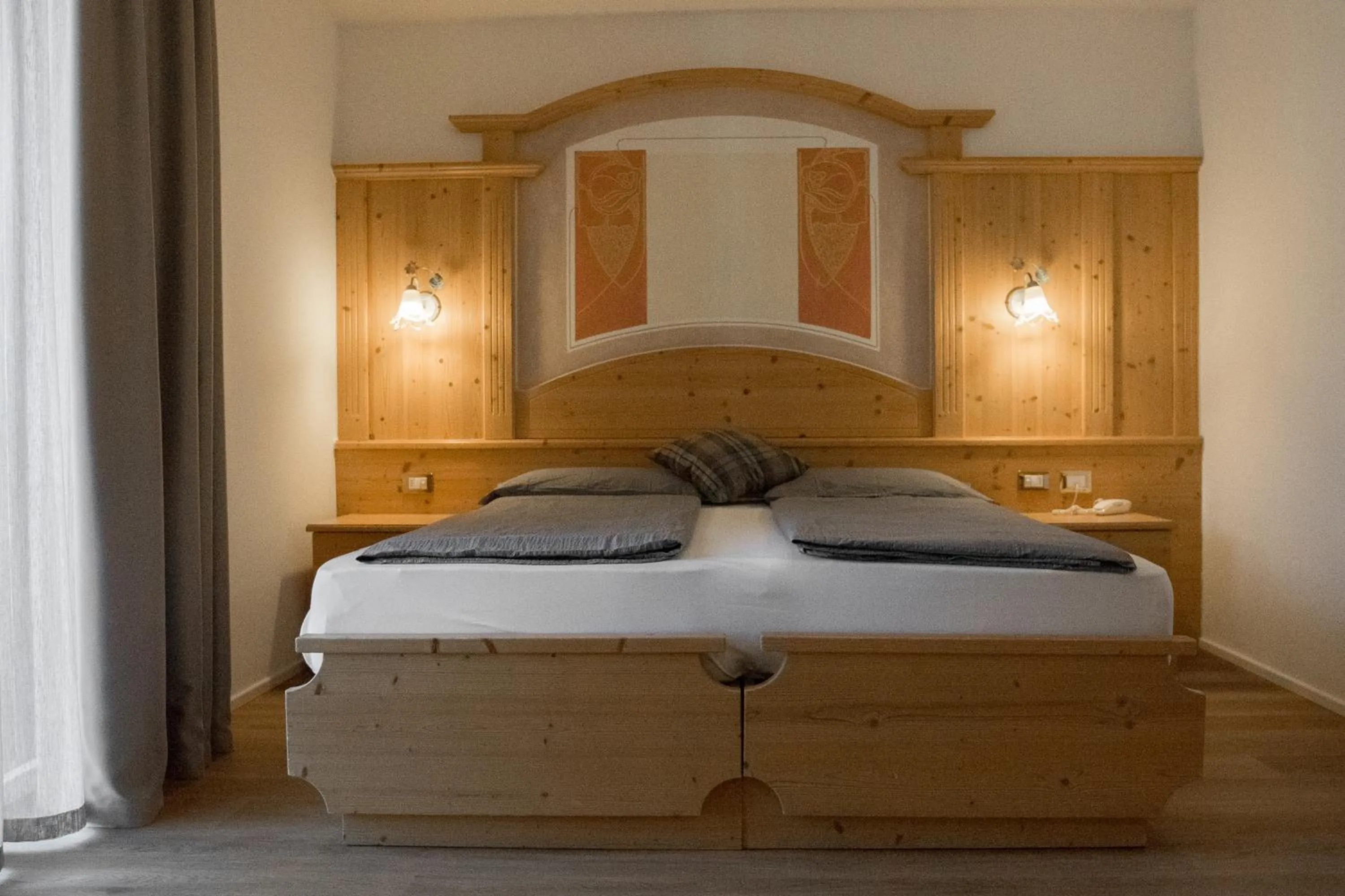 Bed in Hotel San Valier