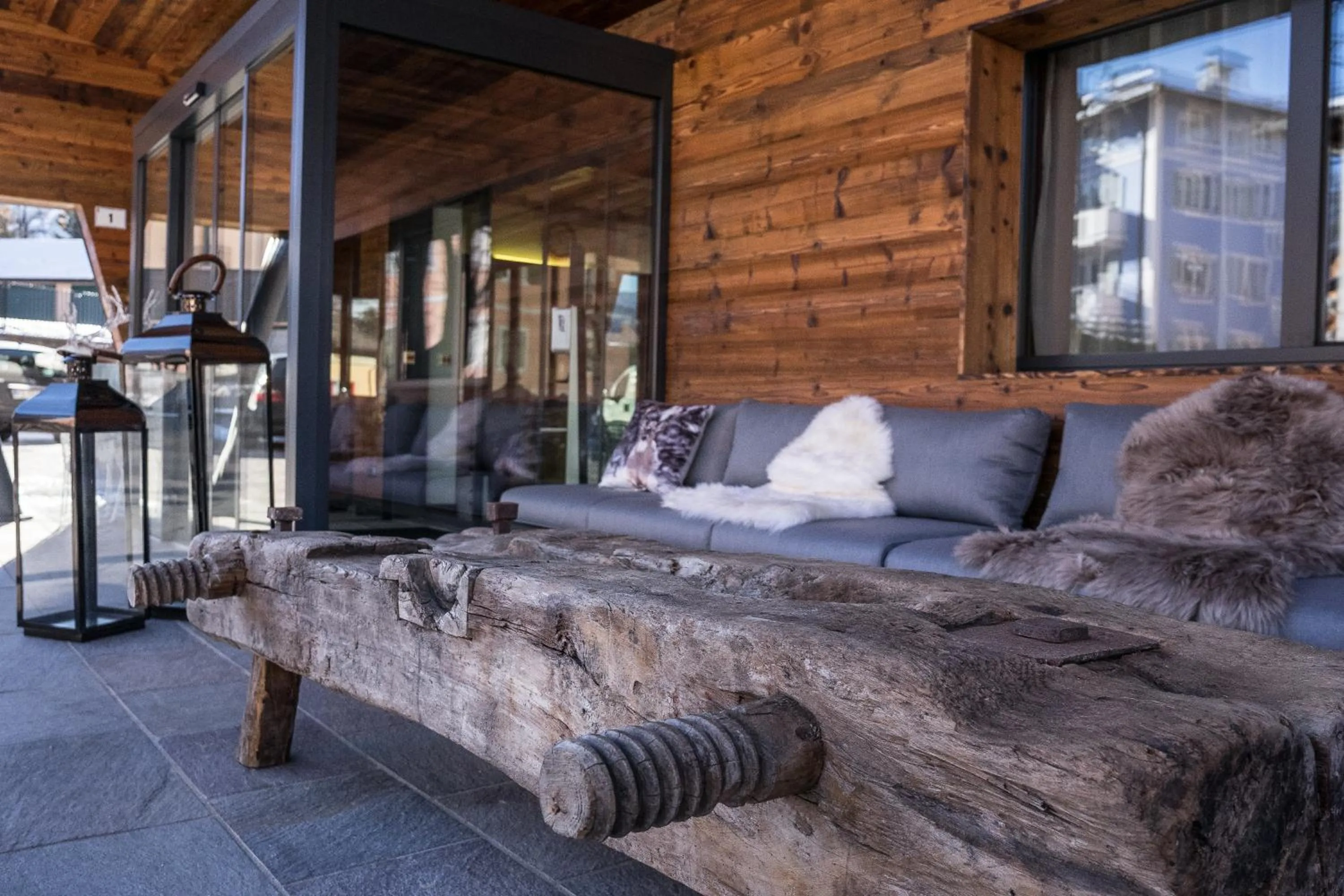 Property building in Hotel San Valier