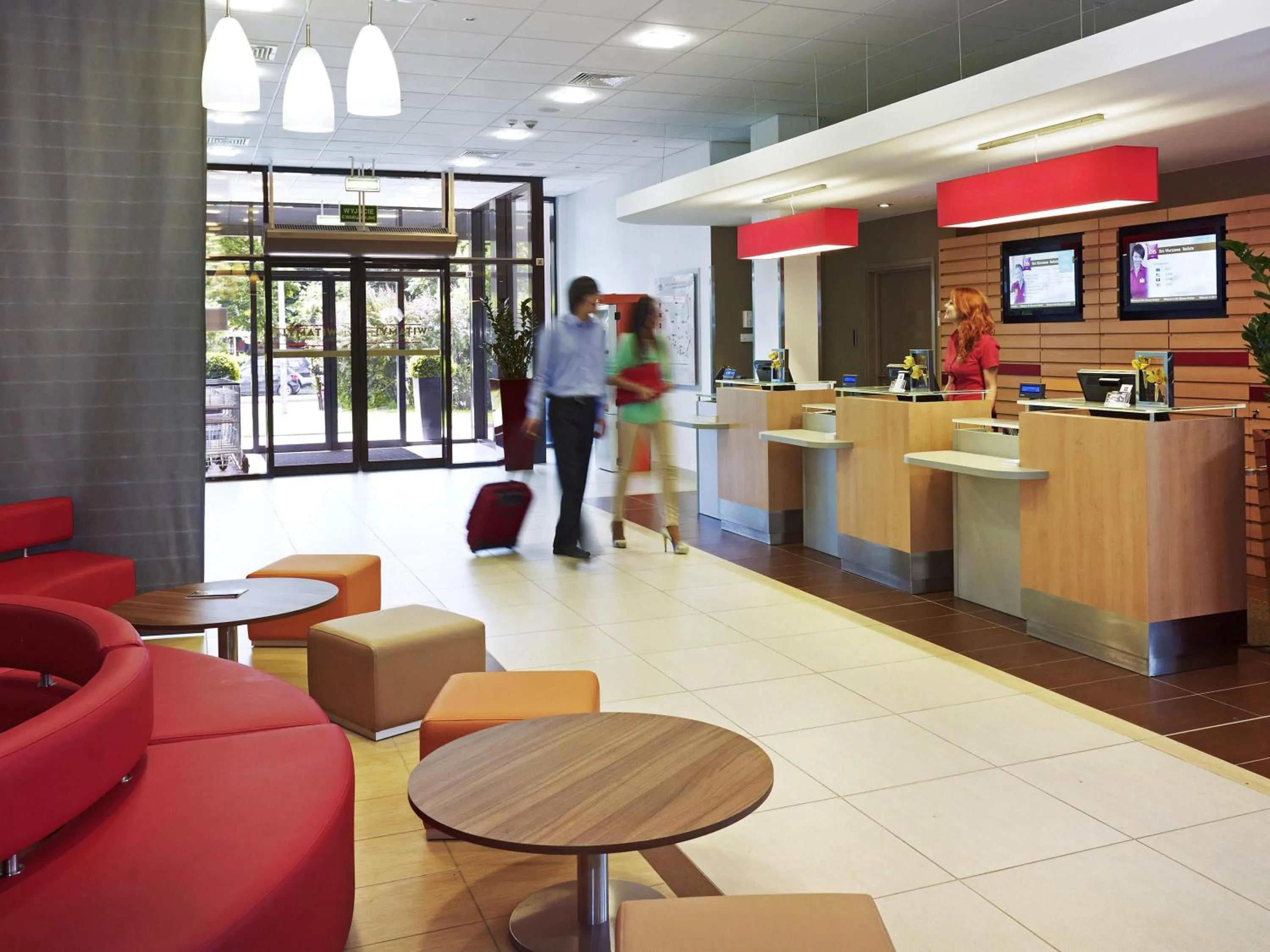 Property building in ibis Warszawa West Station