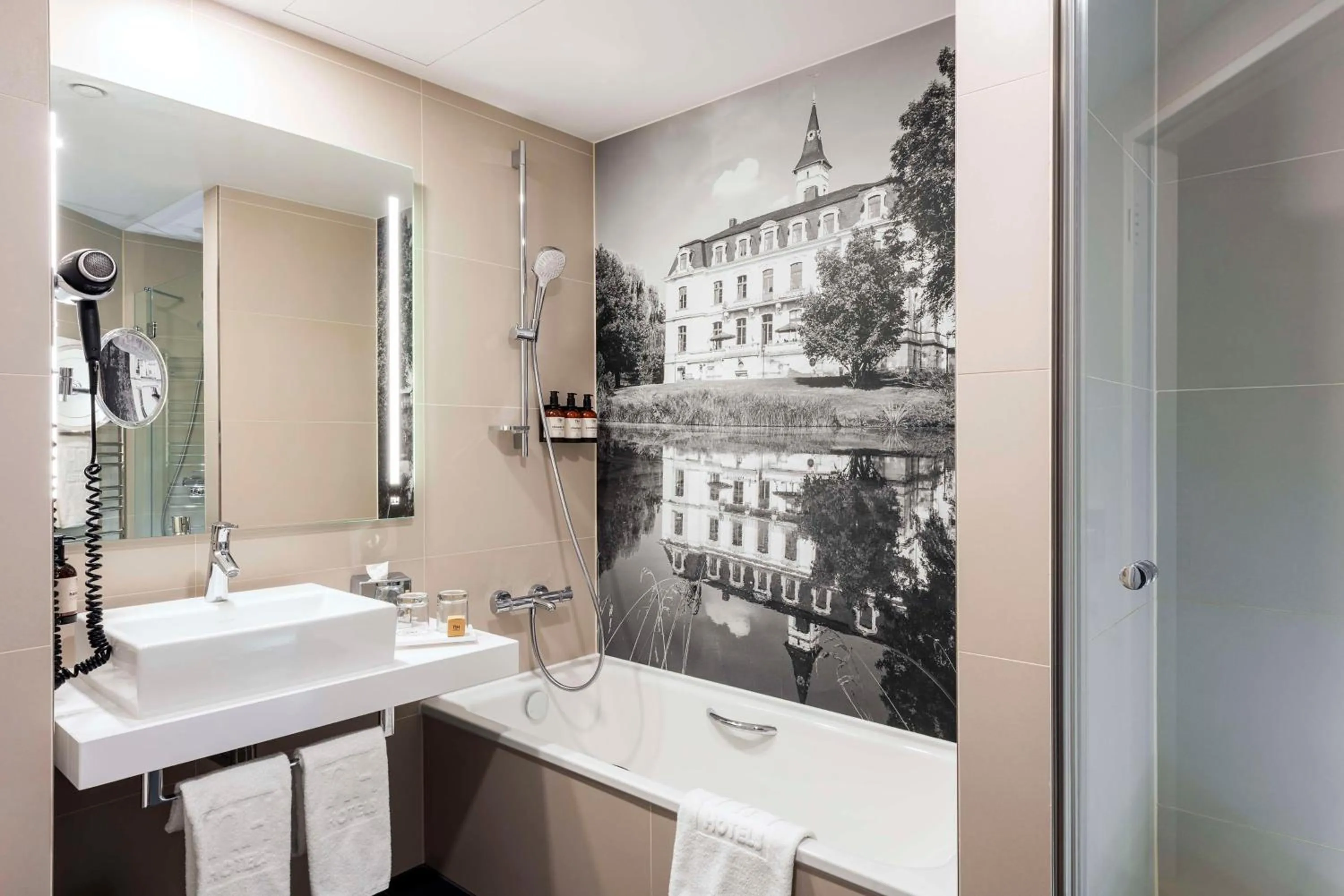 Bathroom in NH Leipzig Zentrum