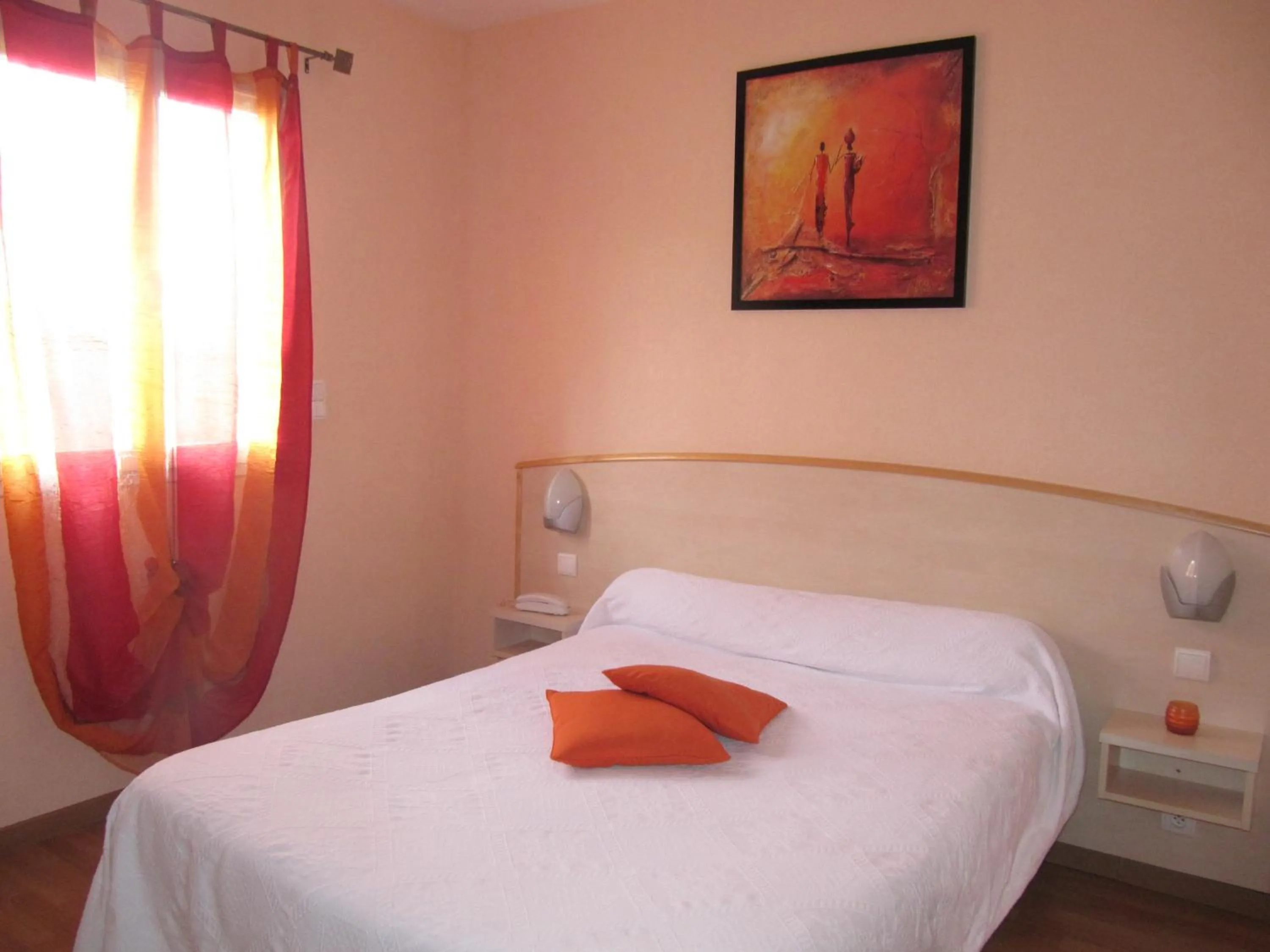 Photo of the whole room, Bed in Hôtel Le Colombier