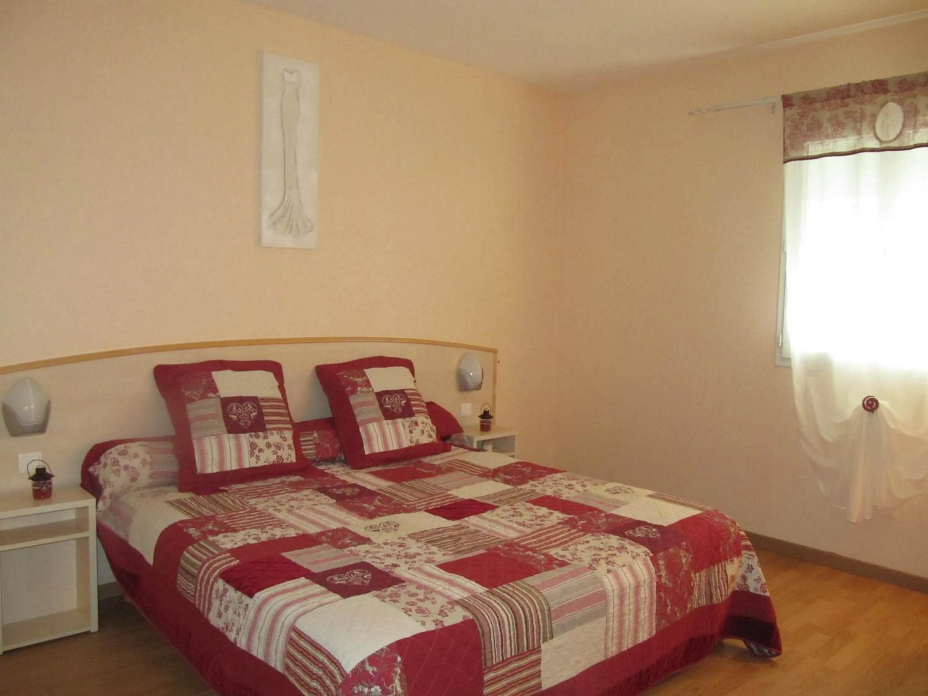 Photo of the whole room, Bed in Hôtel Le Colombier