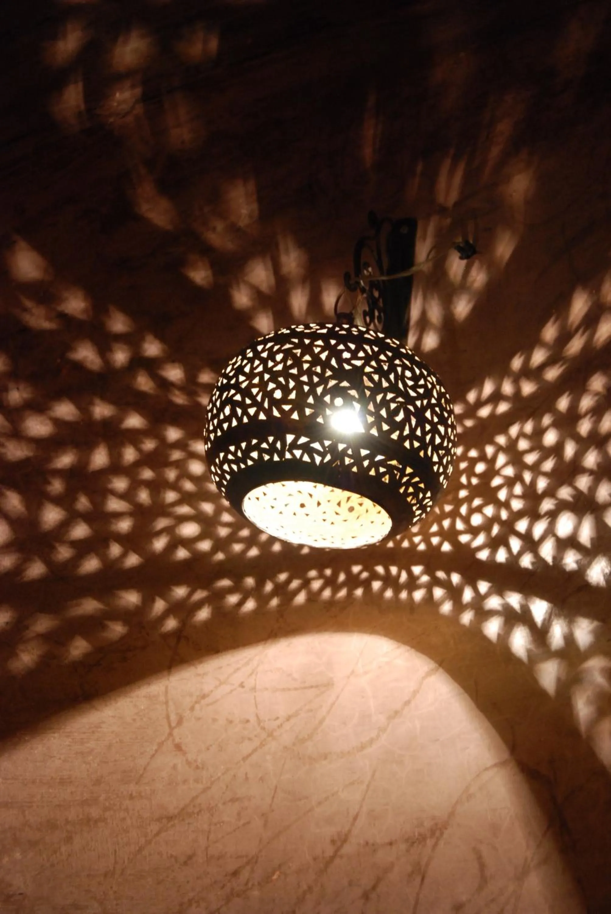 Decorative detail in Riad Marrakiss