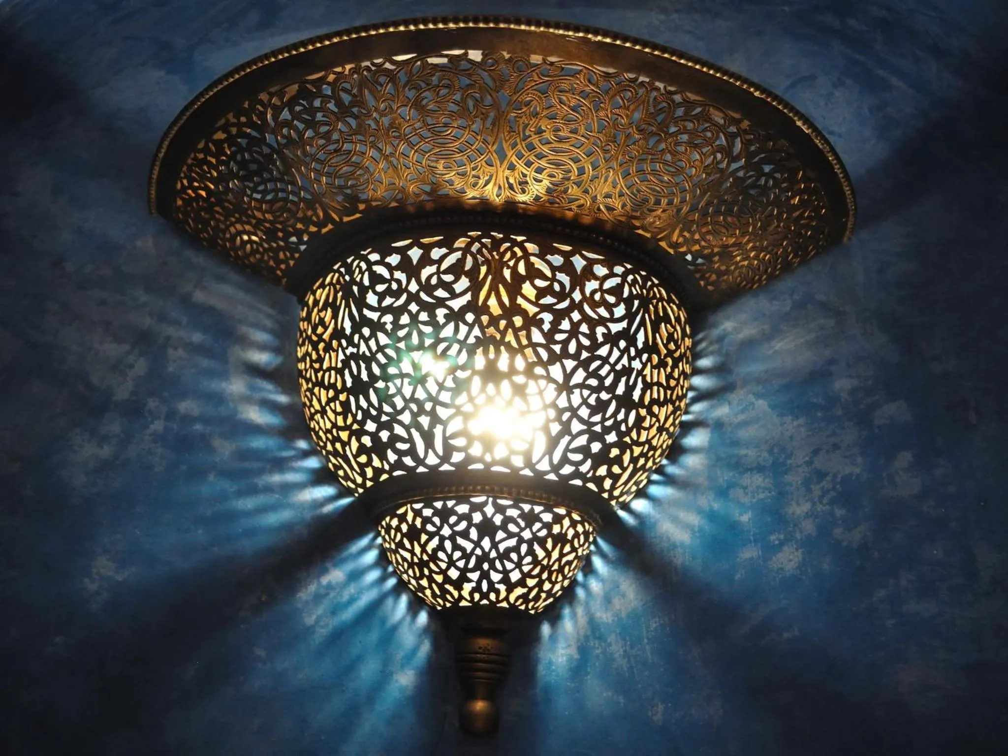 Decorative detail in Riad Marrakiss