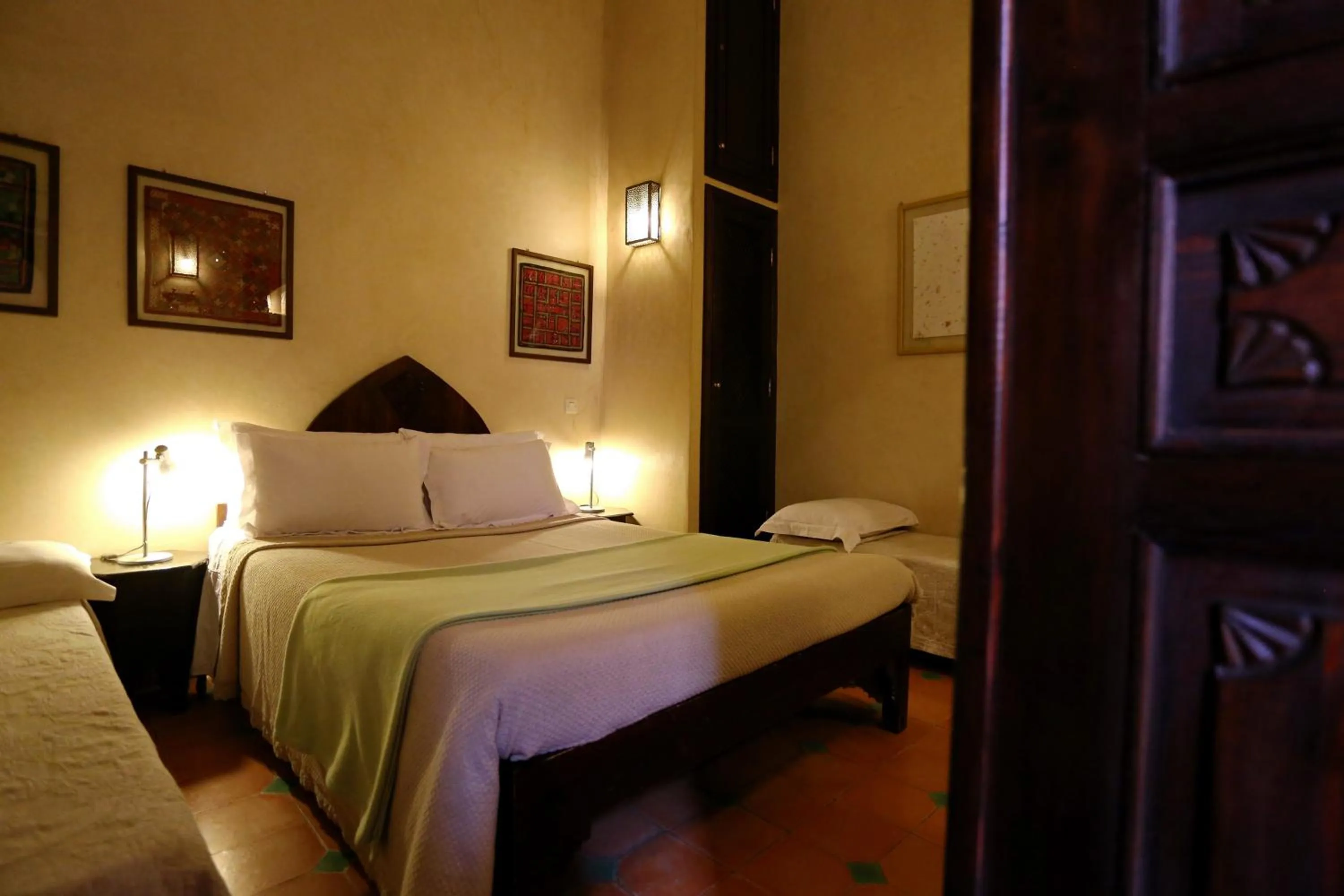 Photo of the whole room, Bed in Riad Marrakiss