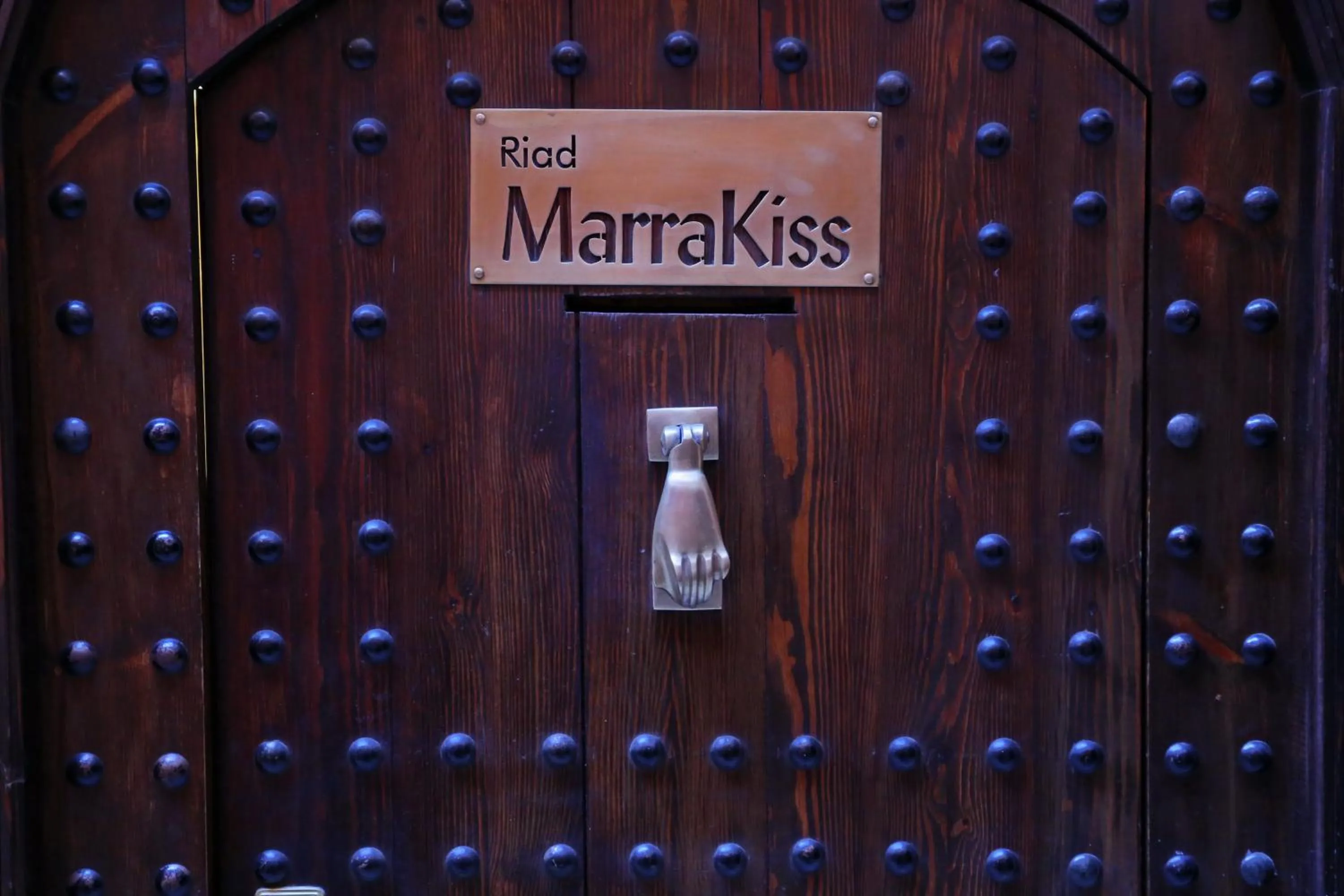 Facade/entrance in Riad Marrakiss