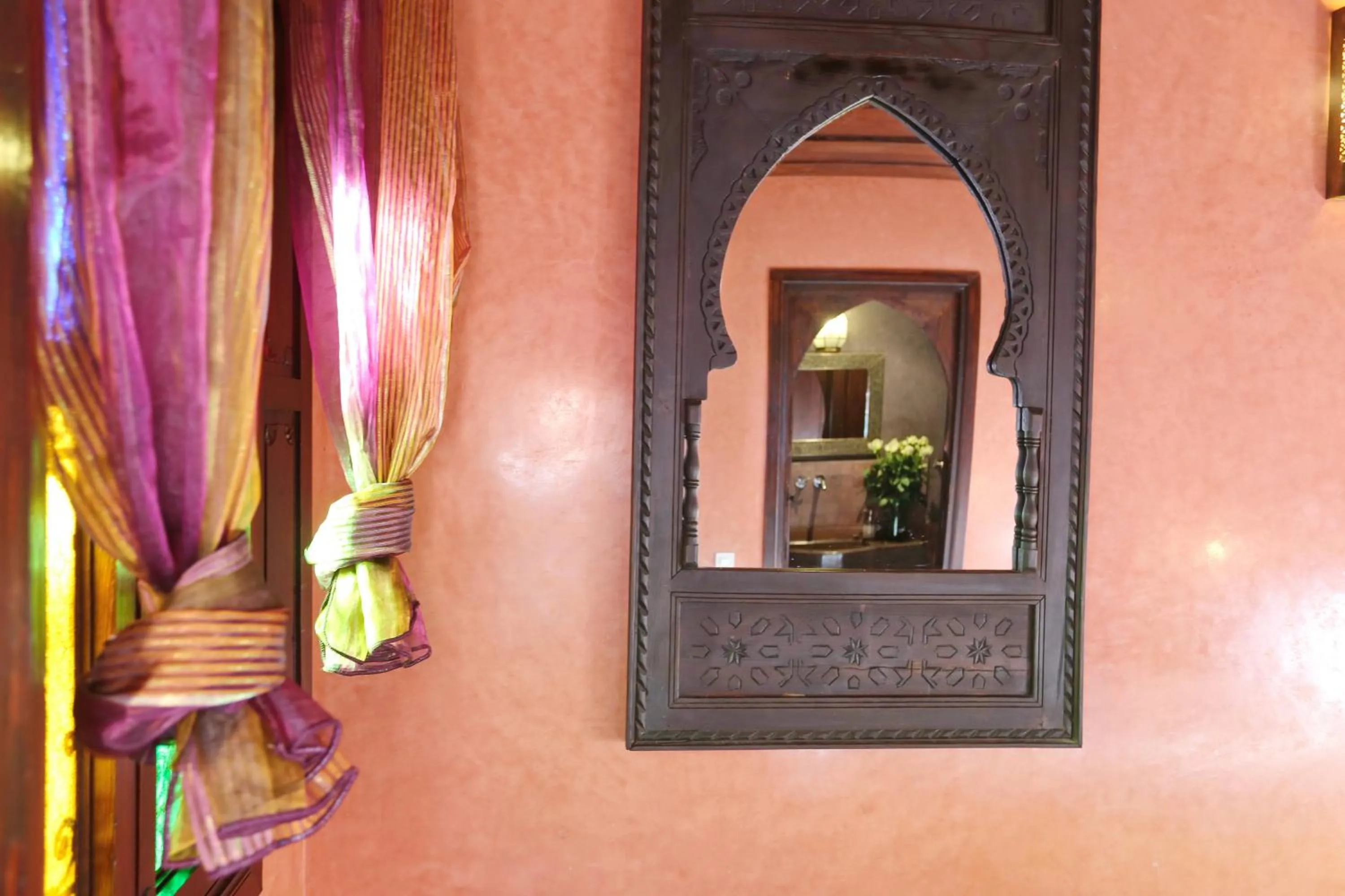 Decorative detail in Riad Marrakiss