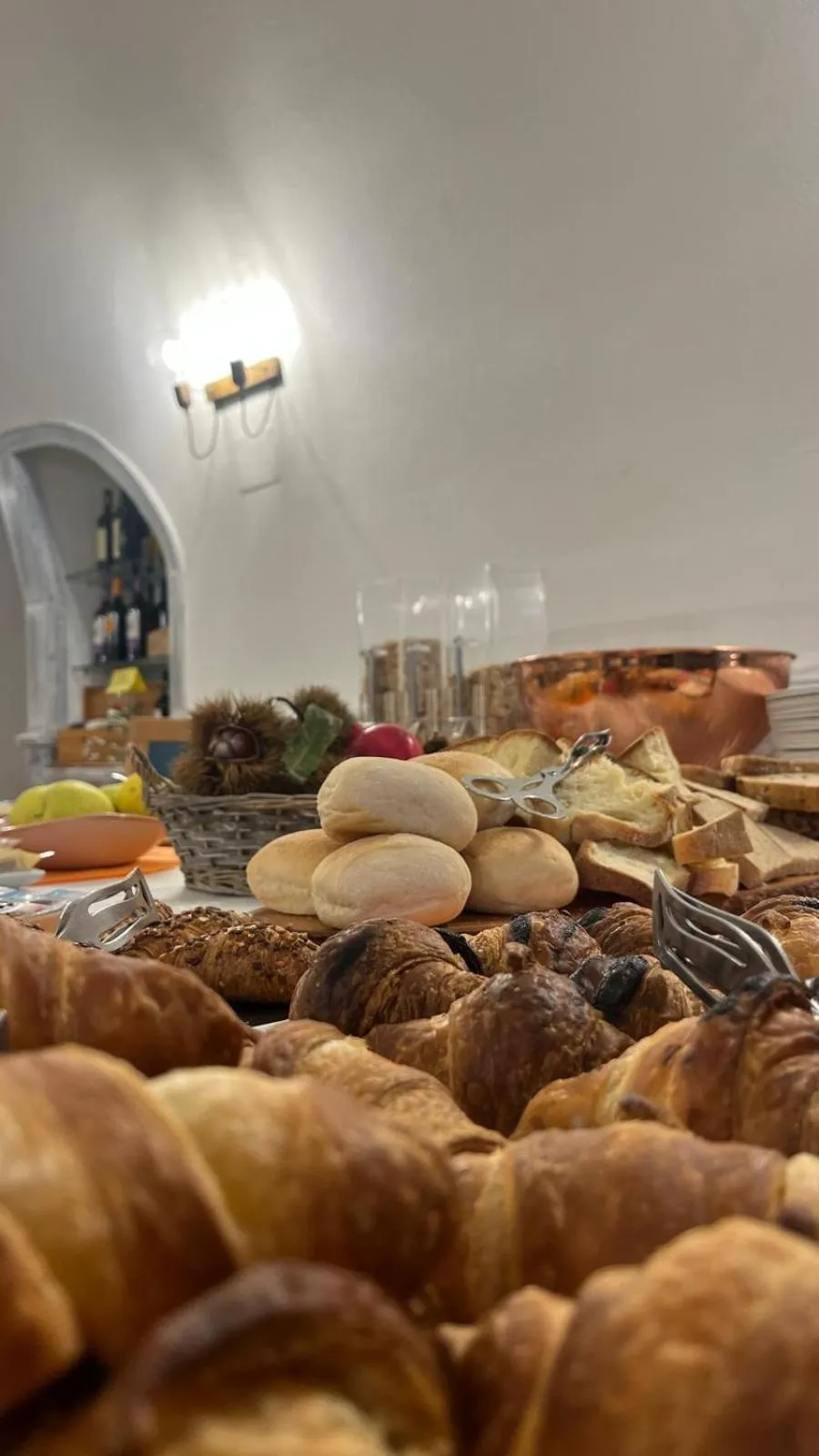 Buffet breakfast in Al Pescatore Hotel & Restaurant