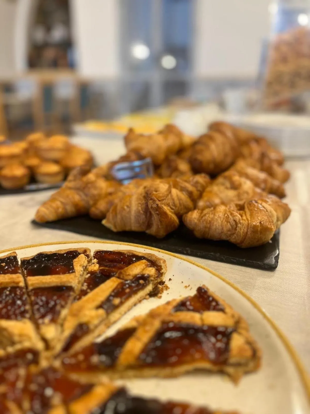 Continental breakfast in Al Pescatore Hotel & Restaurant