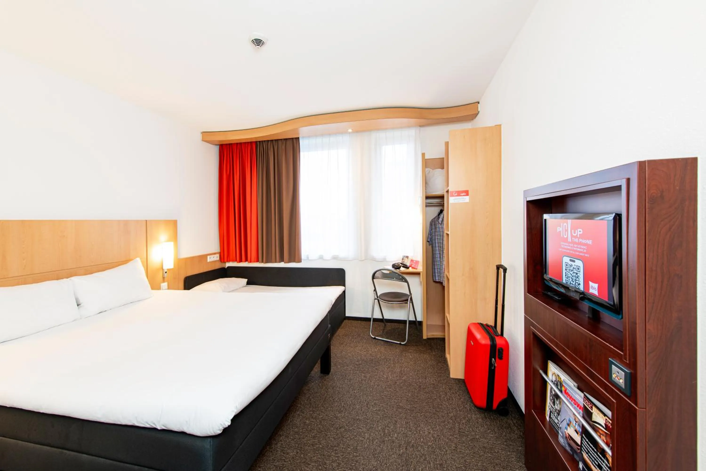 Bed in Ibis Kraków Stare Miasto