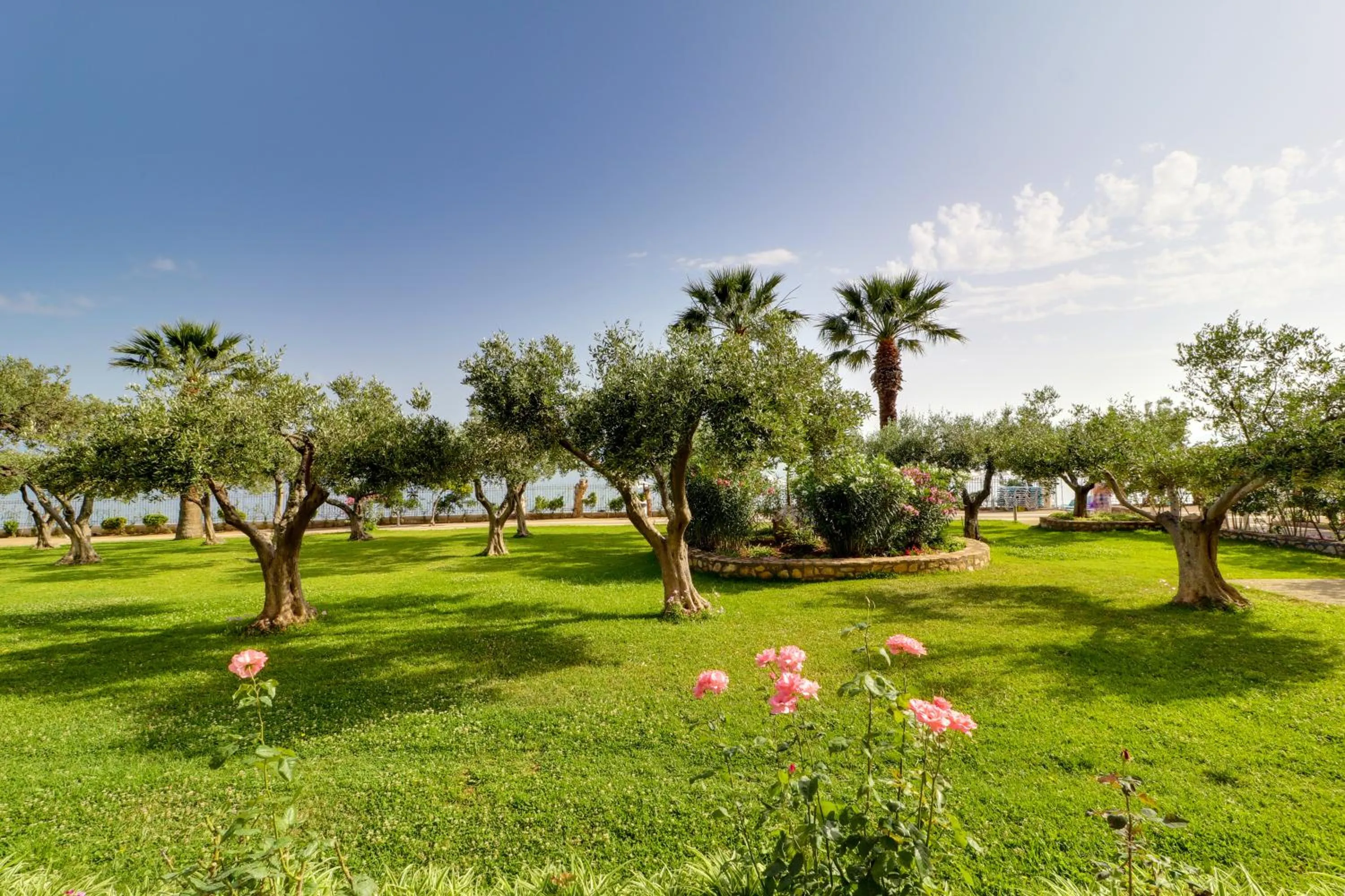 Garden in Calamos Beach Family Club