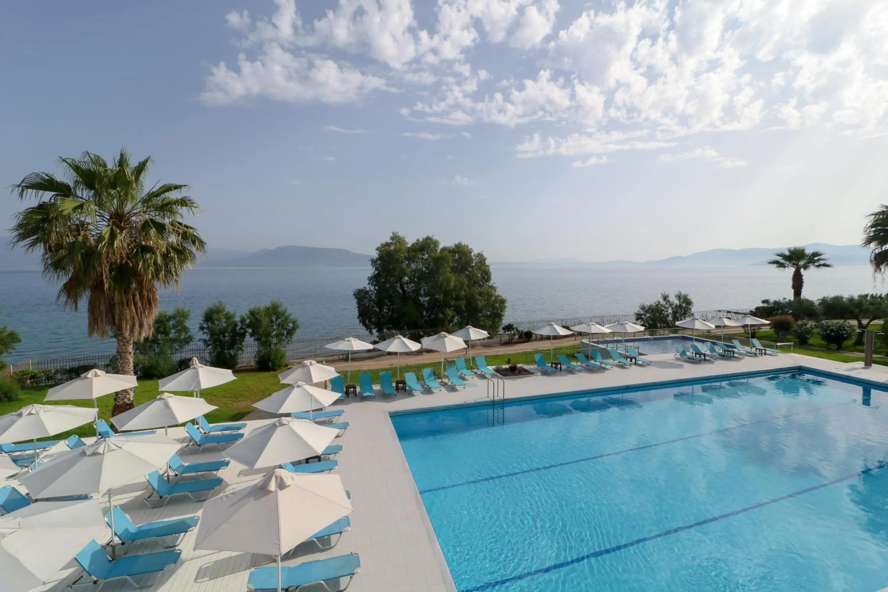 Sea view in Calamos Beach Family Club