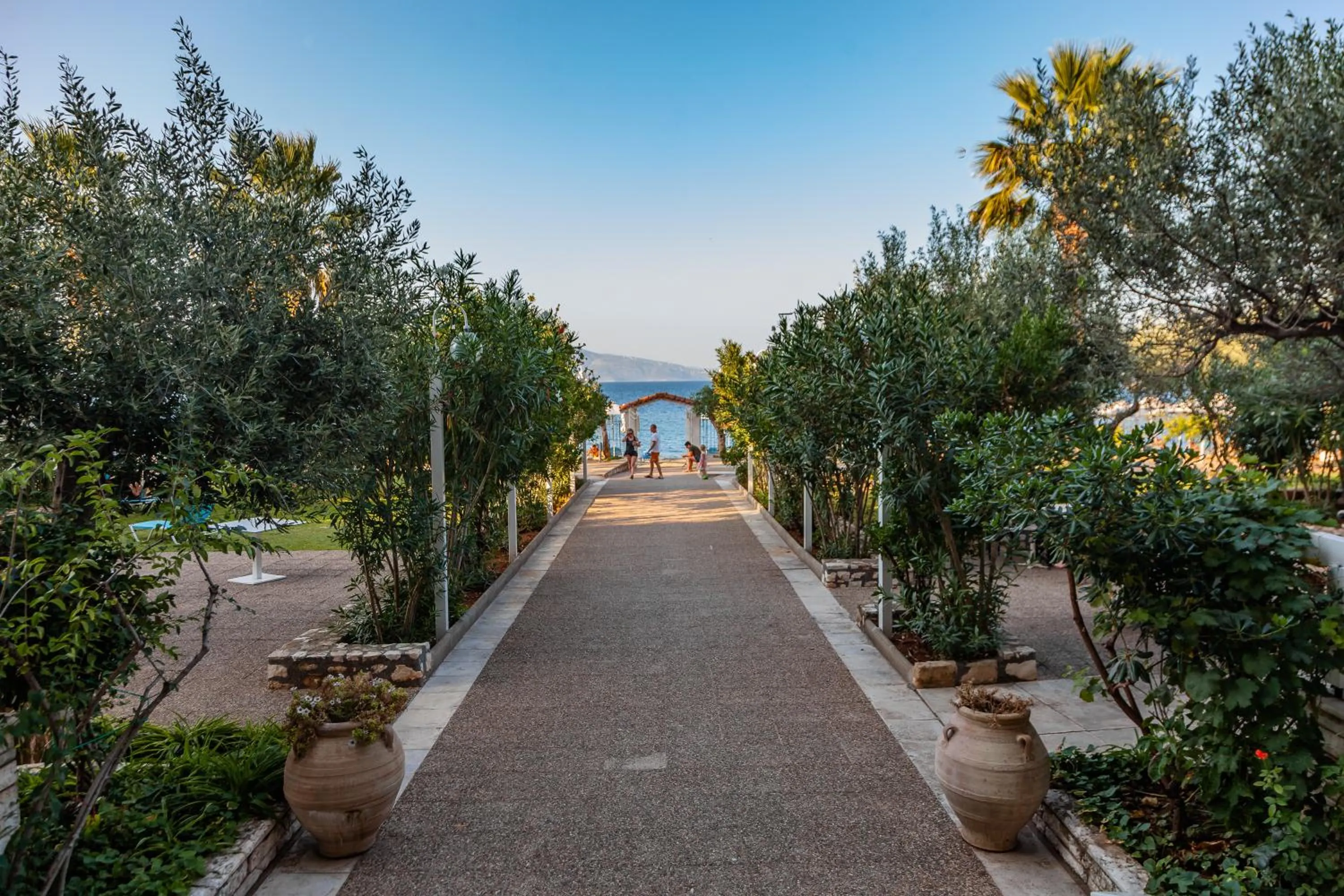 Garden in Calamos Beach Family Club