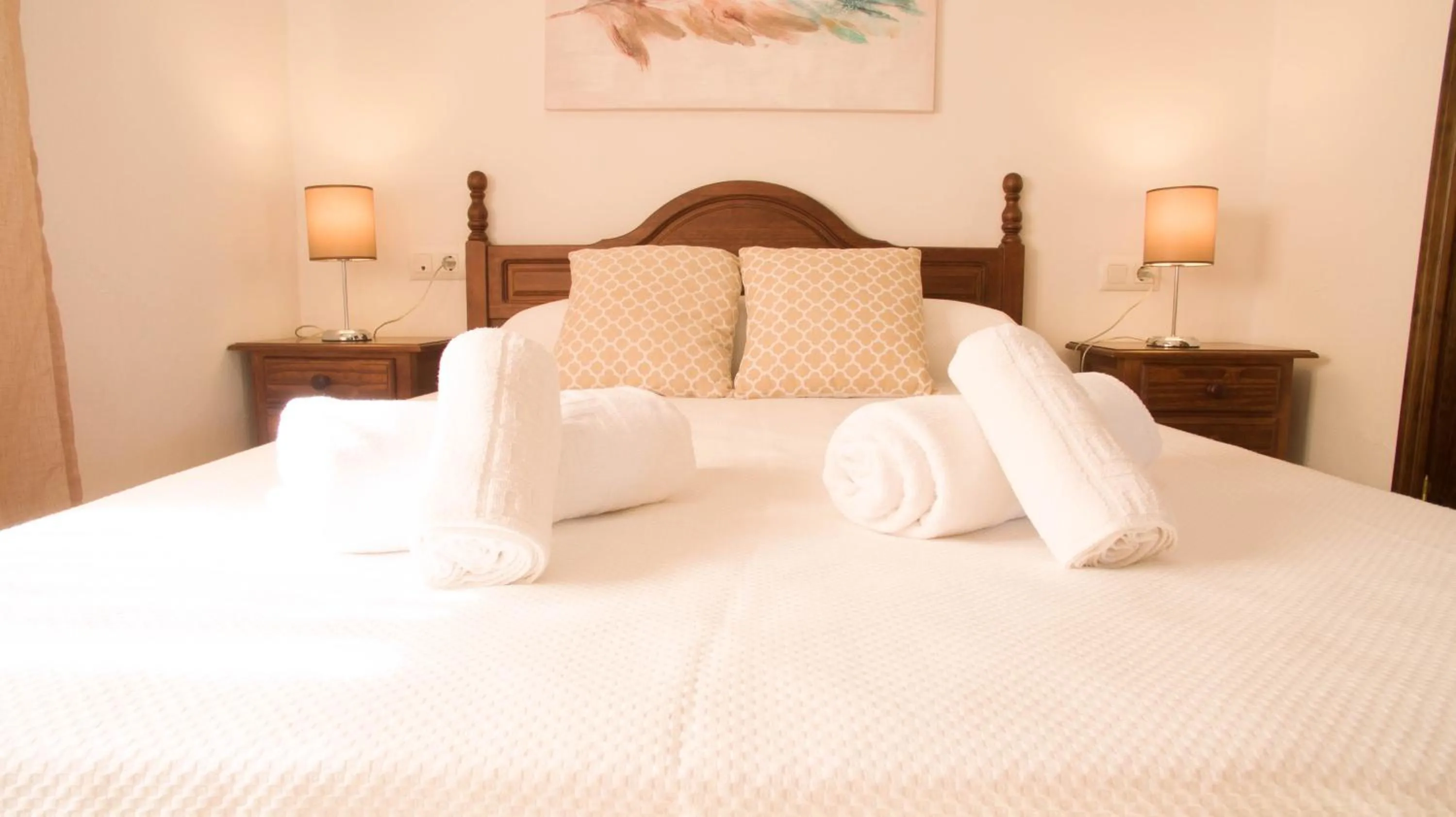 Bed in Apartamentos Conil Alquila