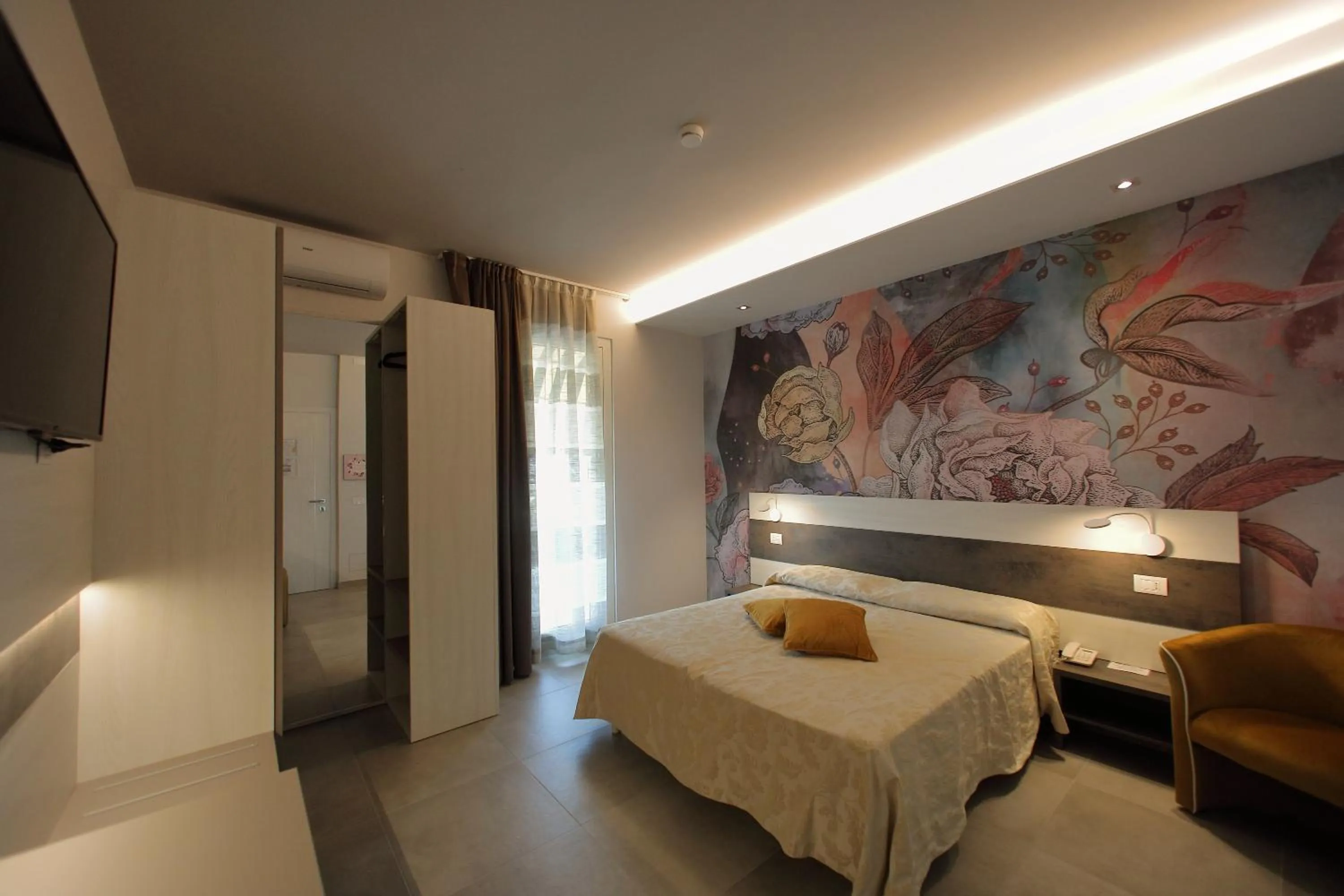 Bed in Hotel Campanello