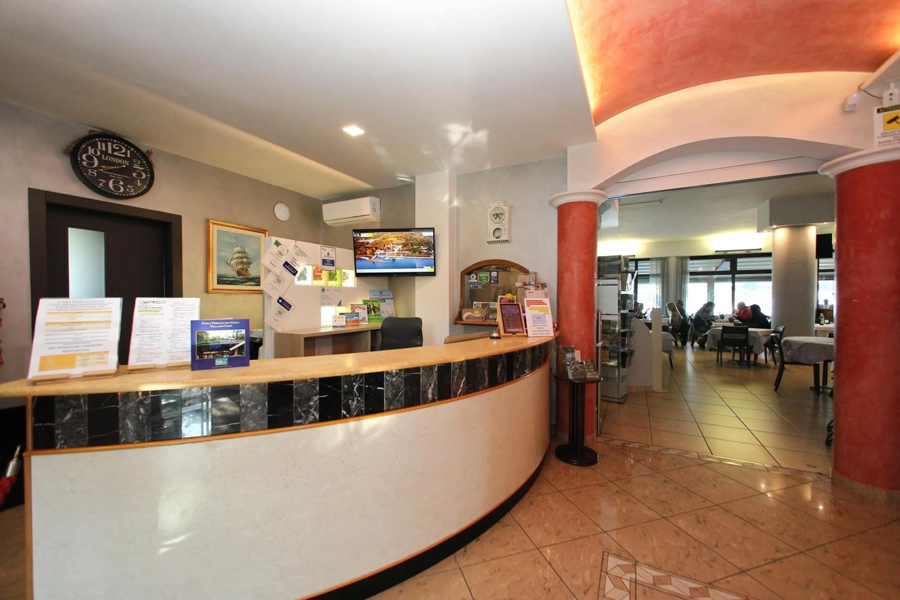 Lobby or reception in Hotel Campanello