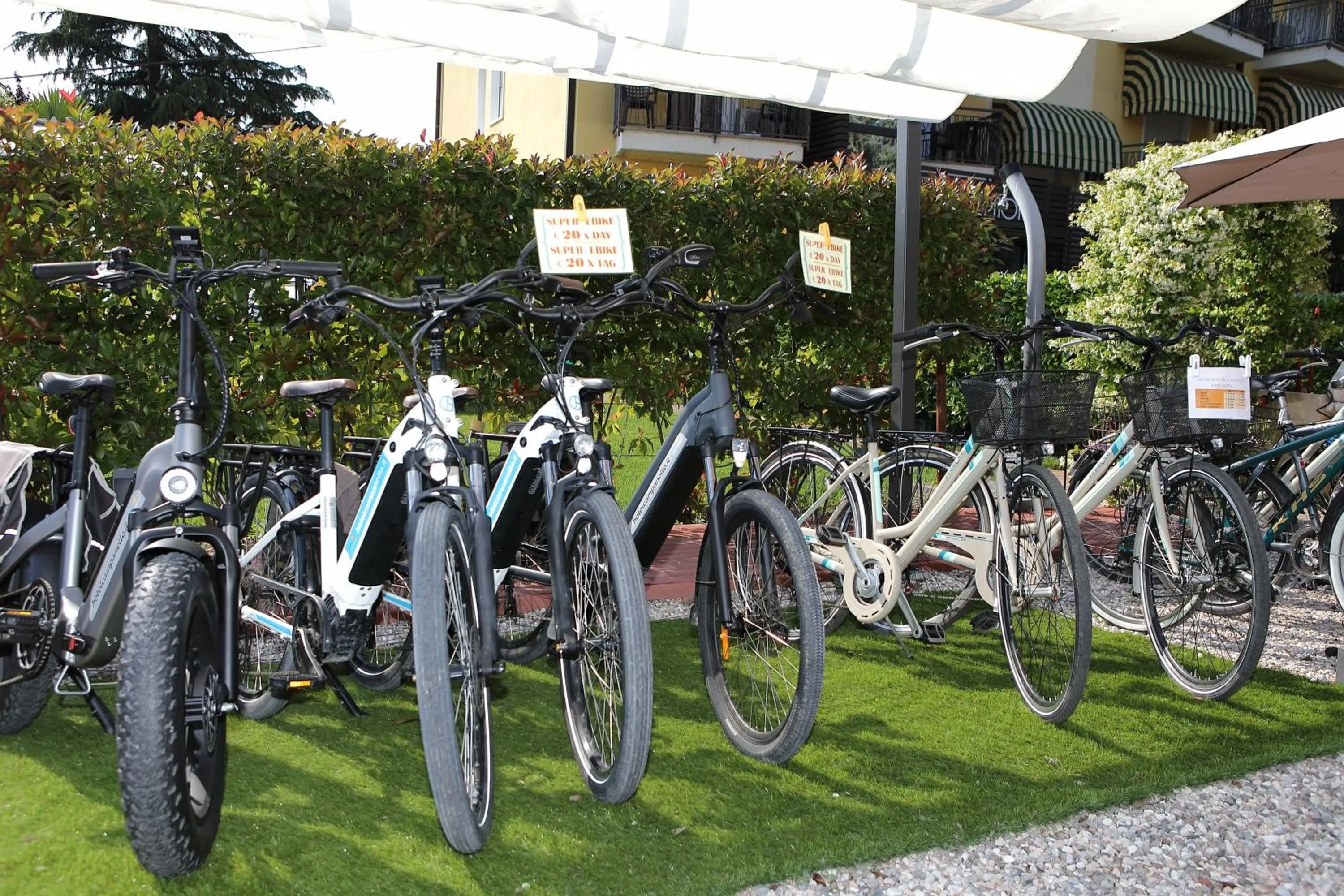 Cycling in Hotel Campanello