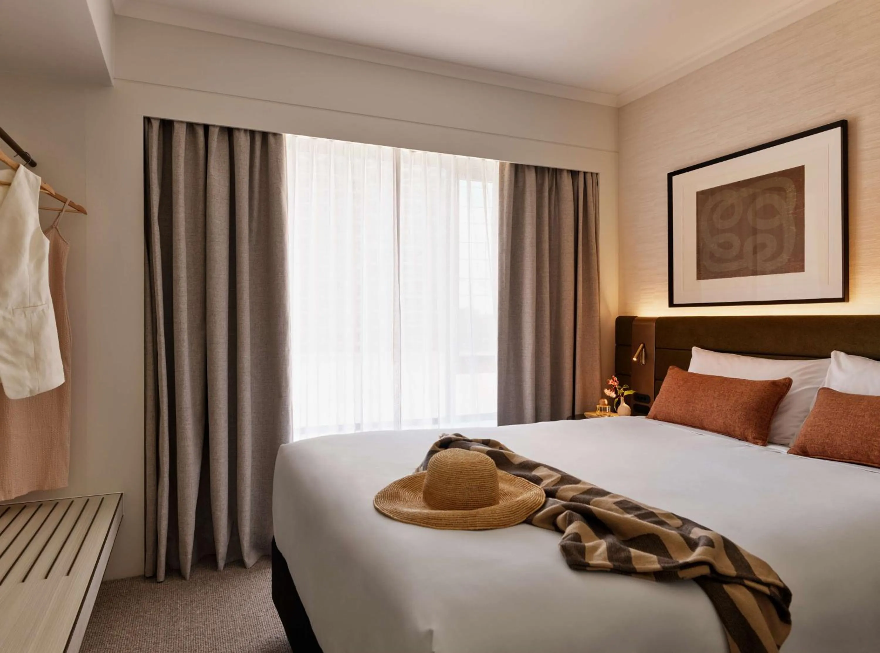 Bedroom, Bed in Adina Apartment Hotel Sydney Town Hall