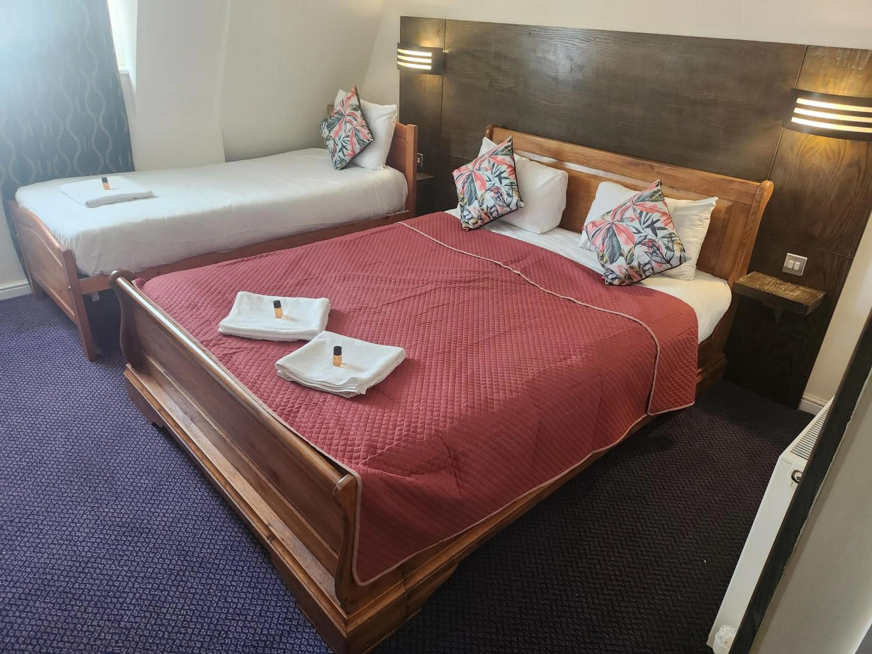 Bed in The Queensberry Hotel