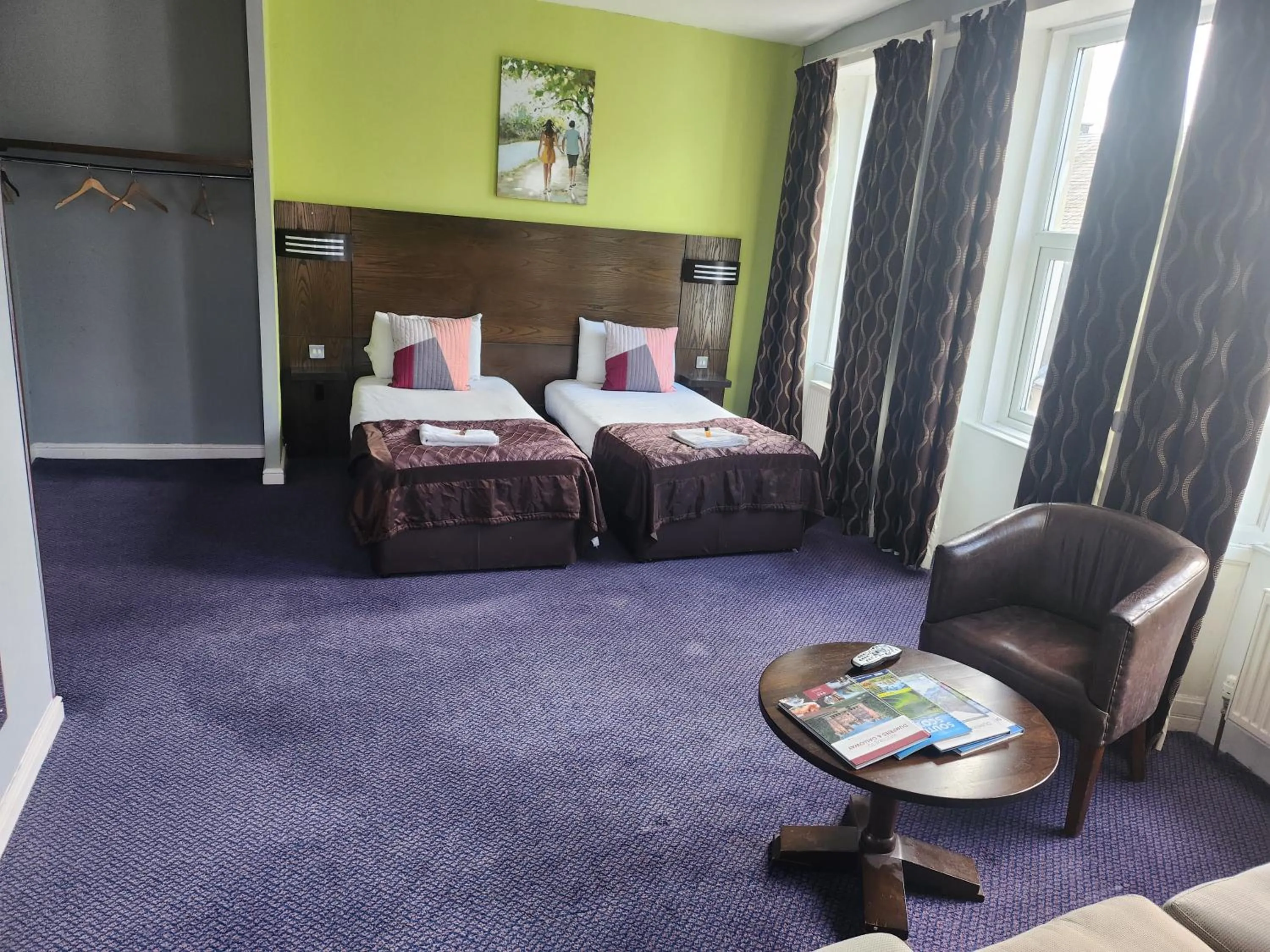 Bed in The Queensberry Hotel