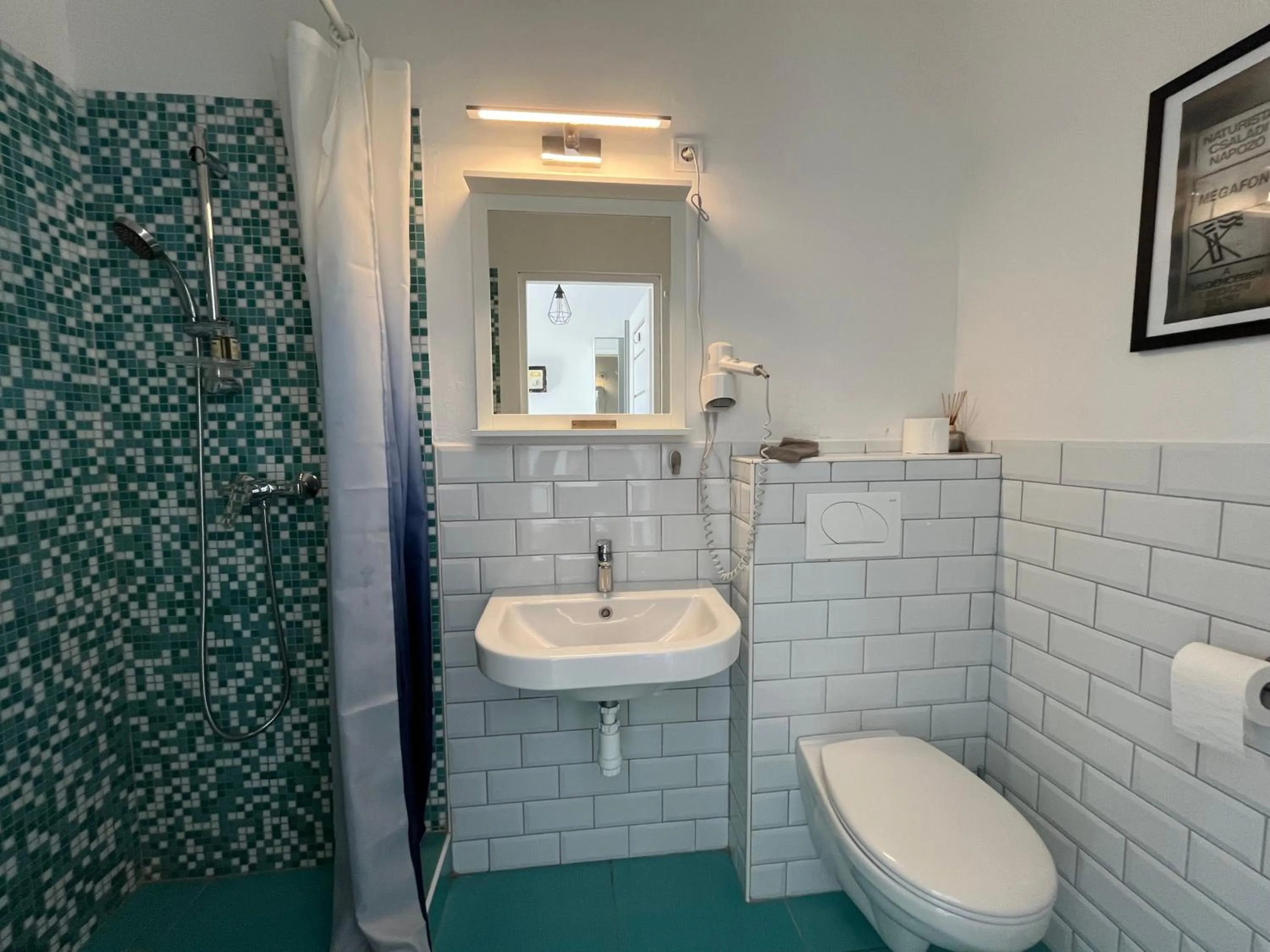 Shower in Patent, your home in Badacsony