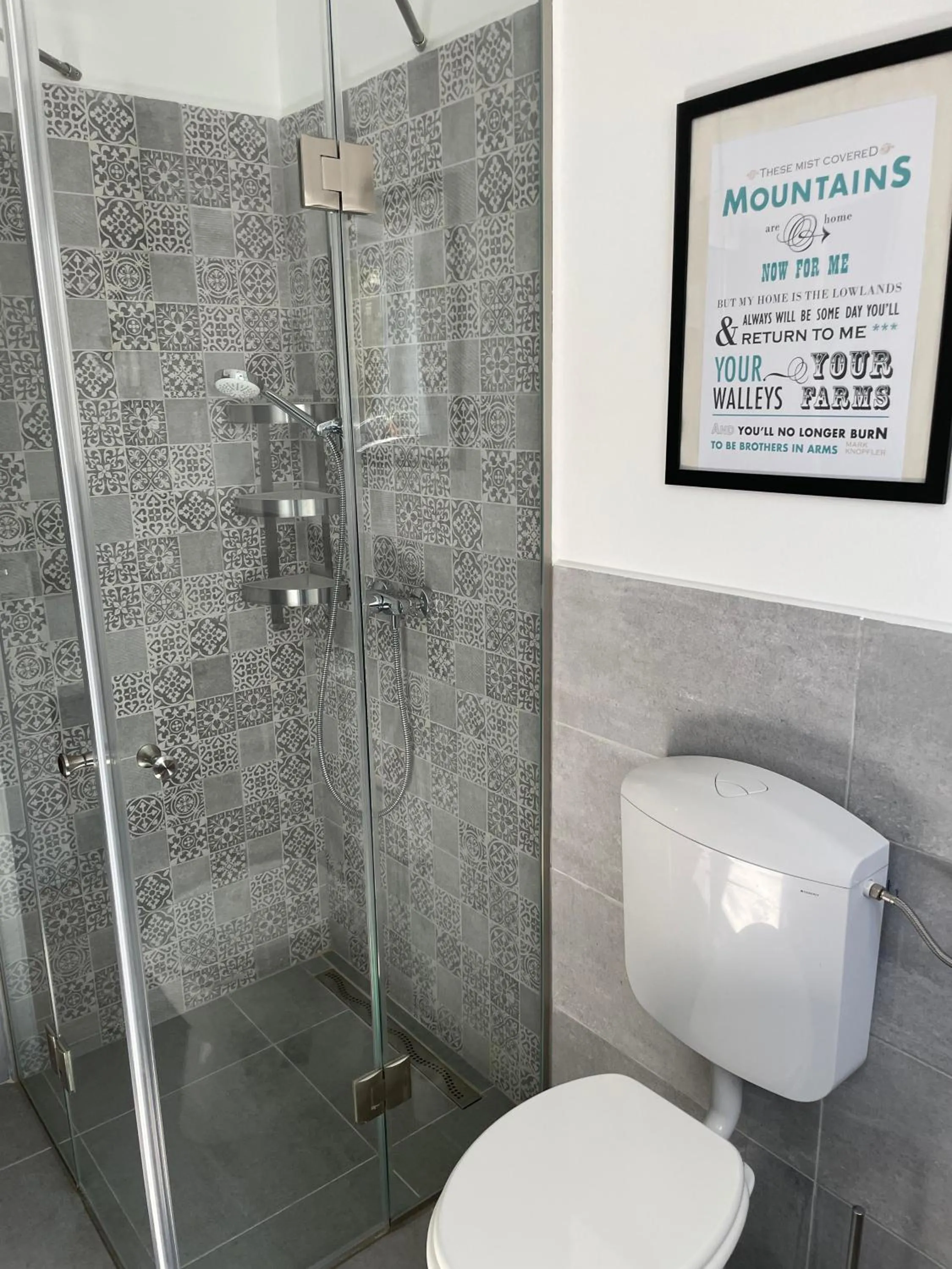 Shower in Patent, your home in Badacsony