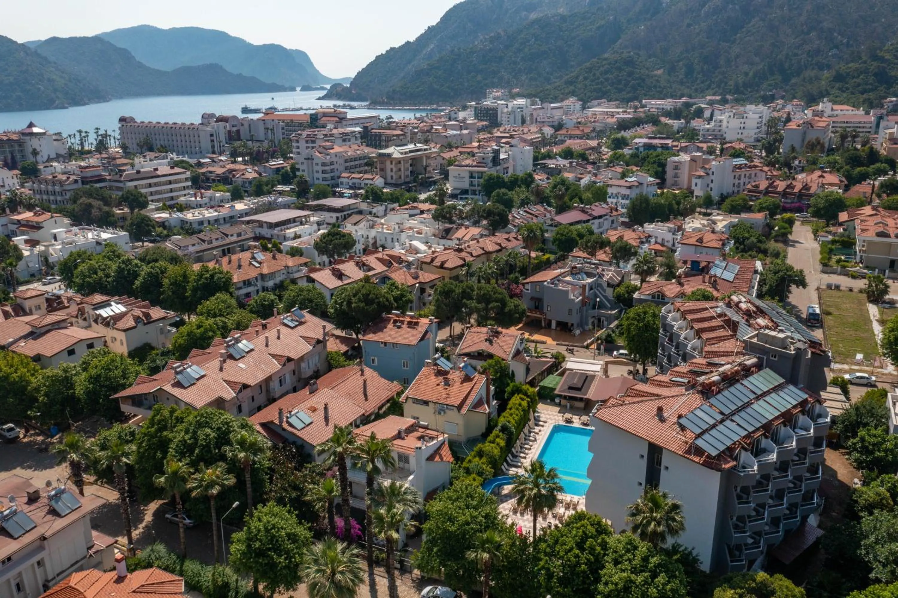 City view in Club Selen icmeler