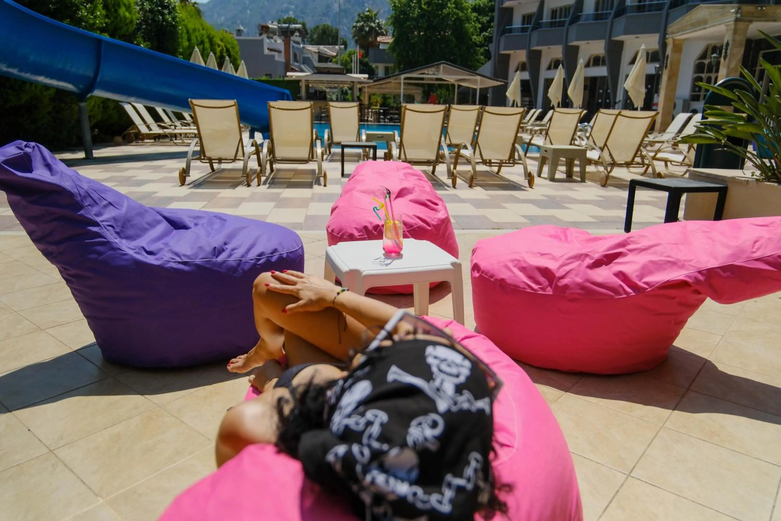 Patio in Club Selen icmeler